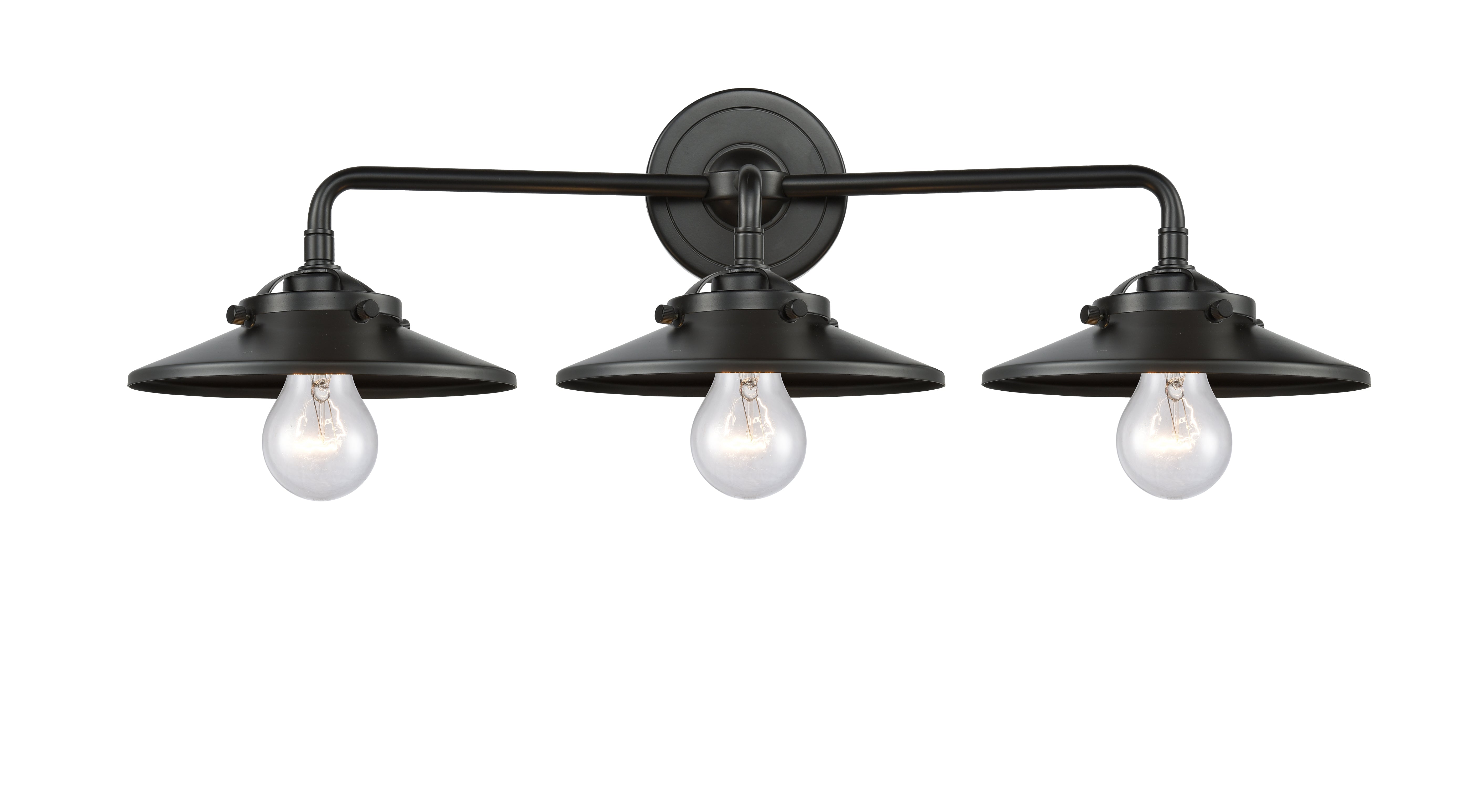 Nouveau Bath Vanity Light Cast Brass