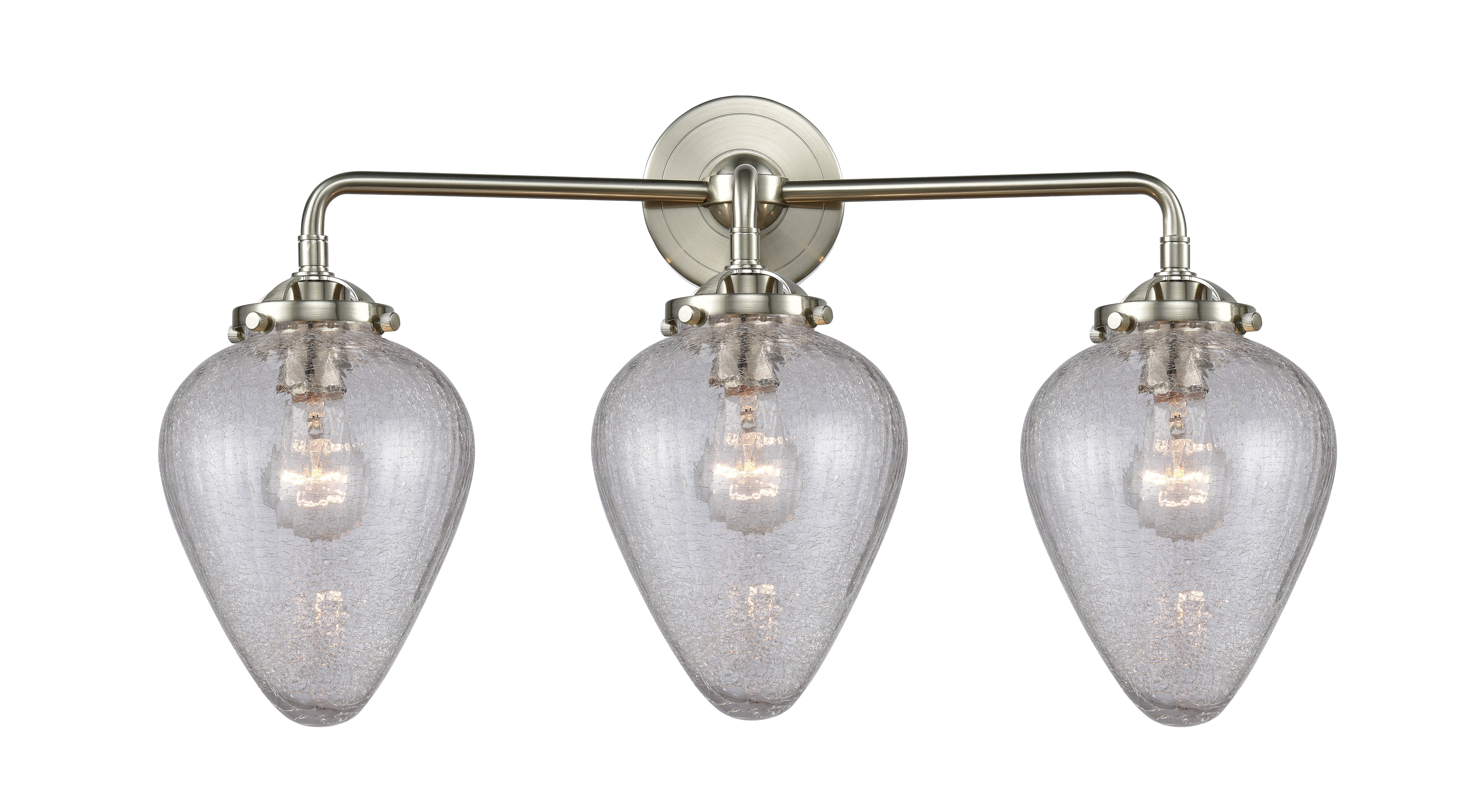 Nouveau Bath Vanity Light 24 Inch Brass