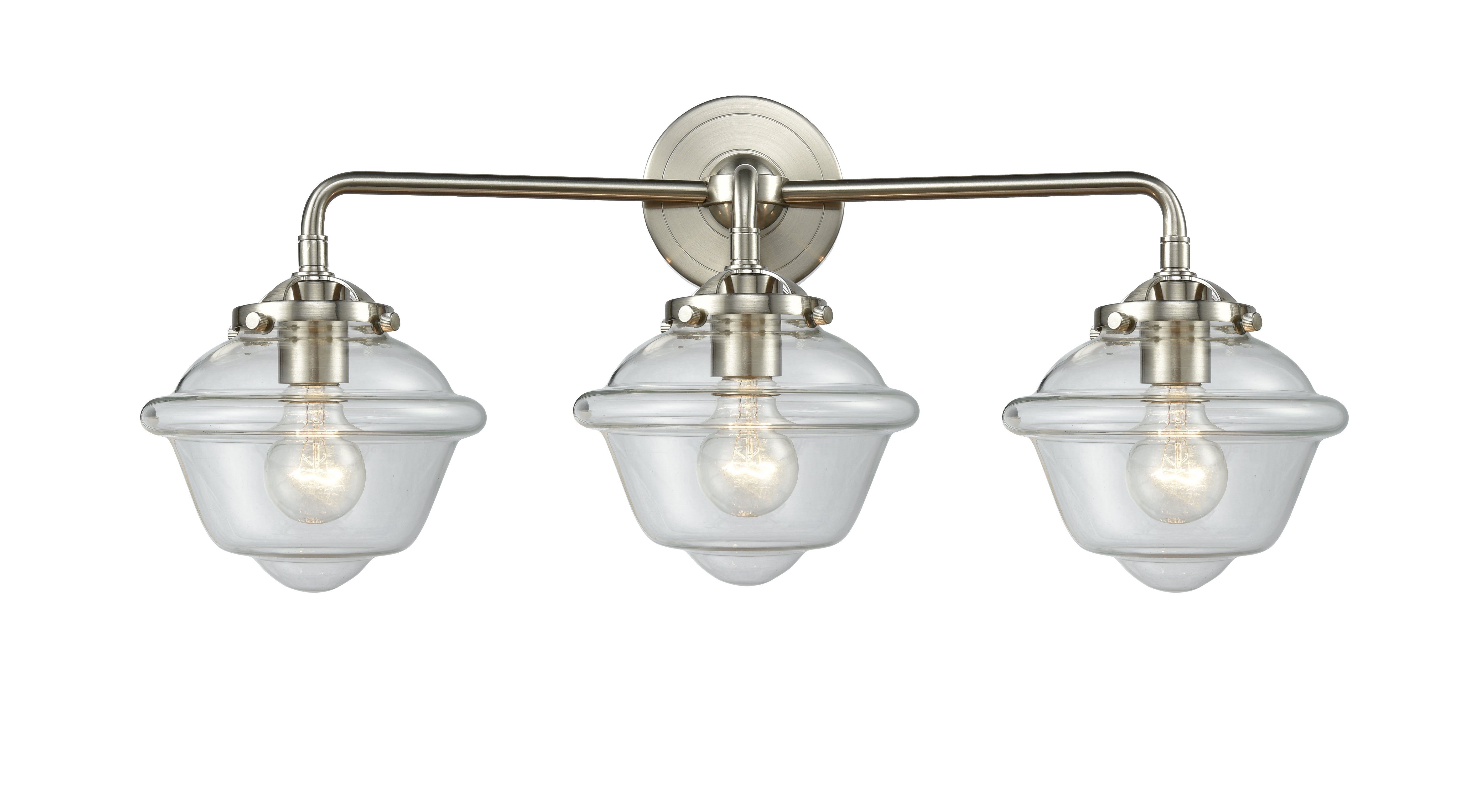 Nouveau Bath Vanity Light Cast Brass