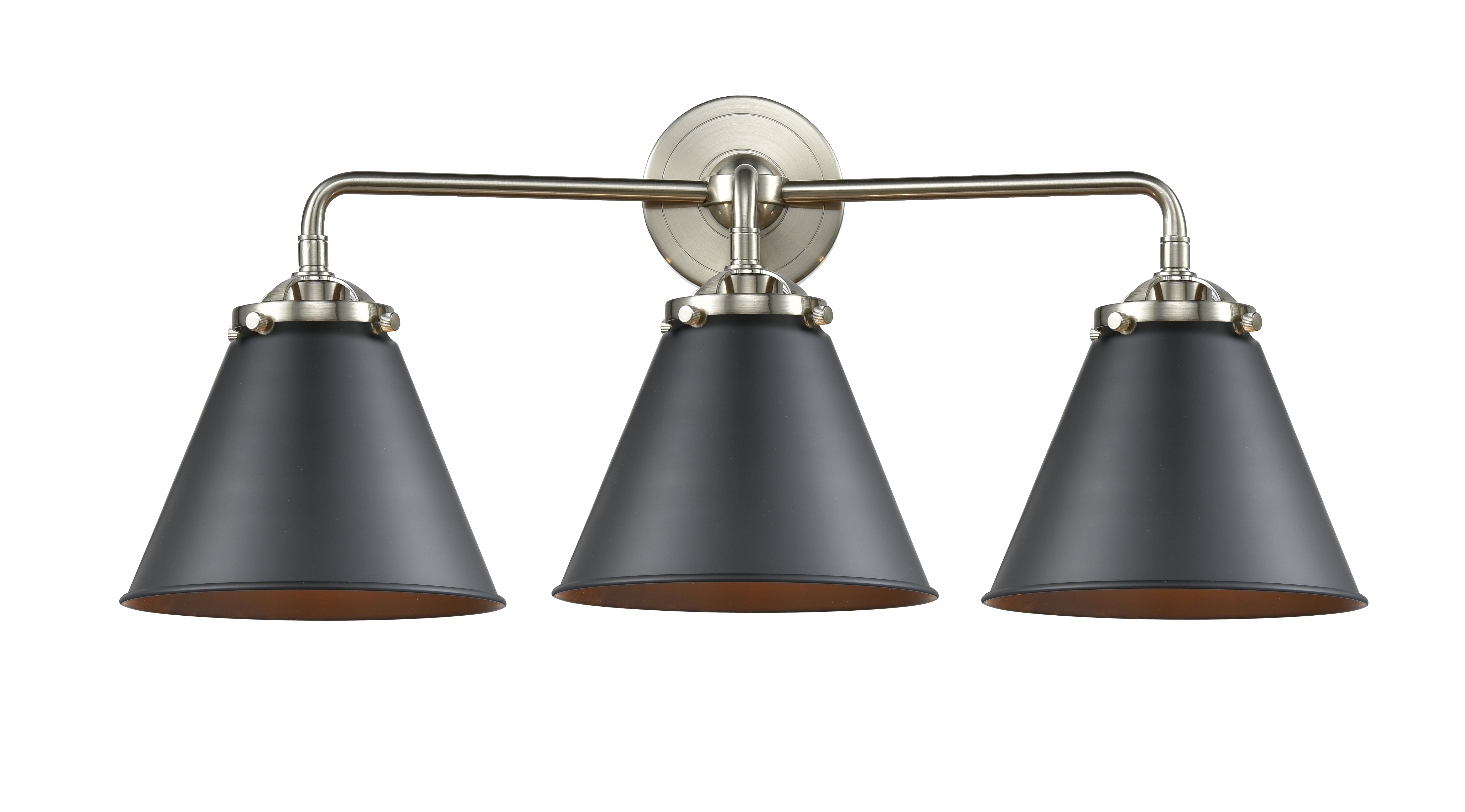 Nouveau Bath Vanity Light Cast Brass