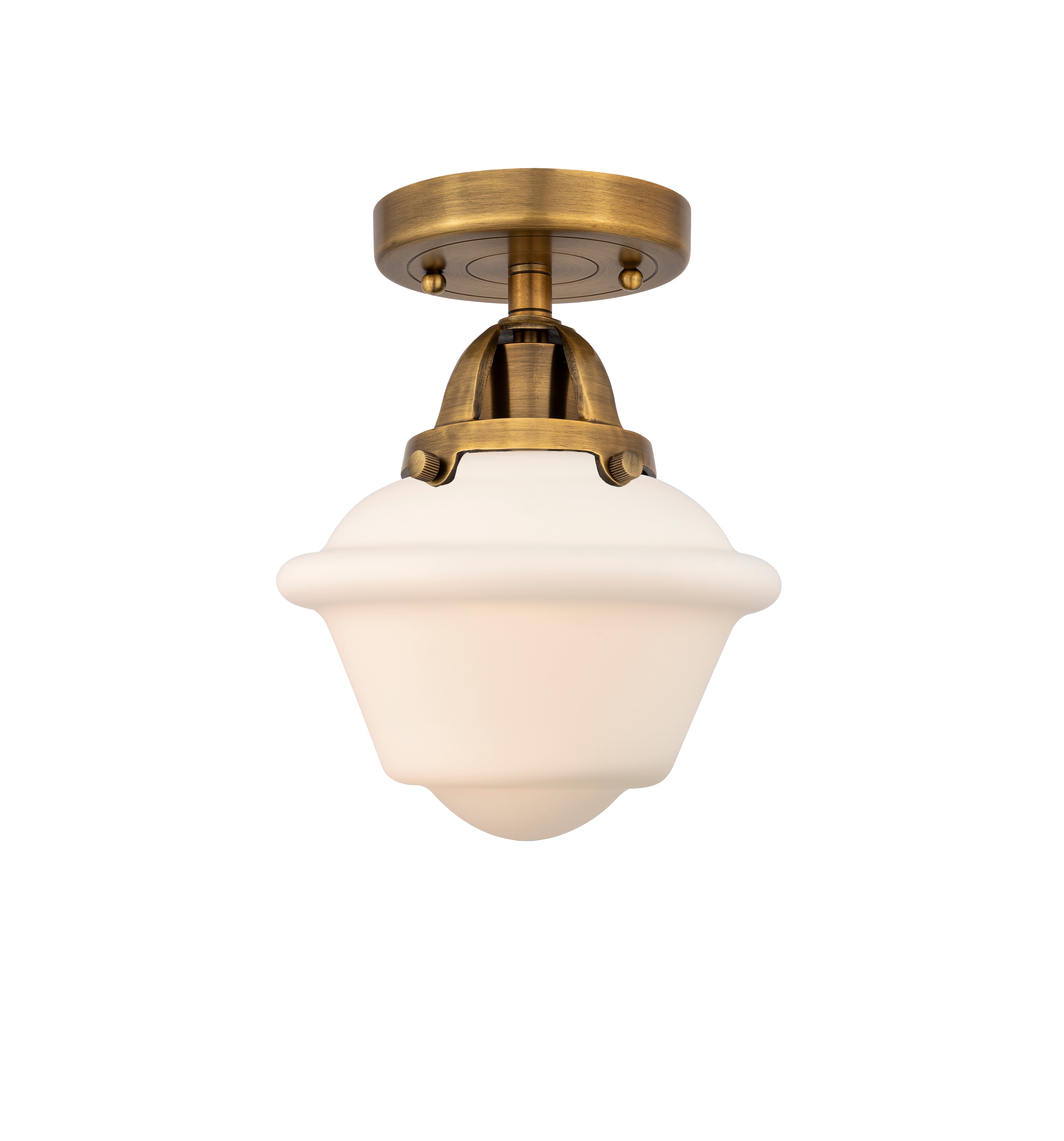 Nouveau Semi-Flush Mount Brushed Nickel