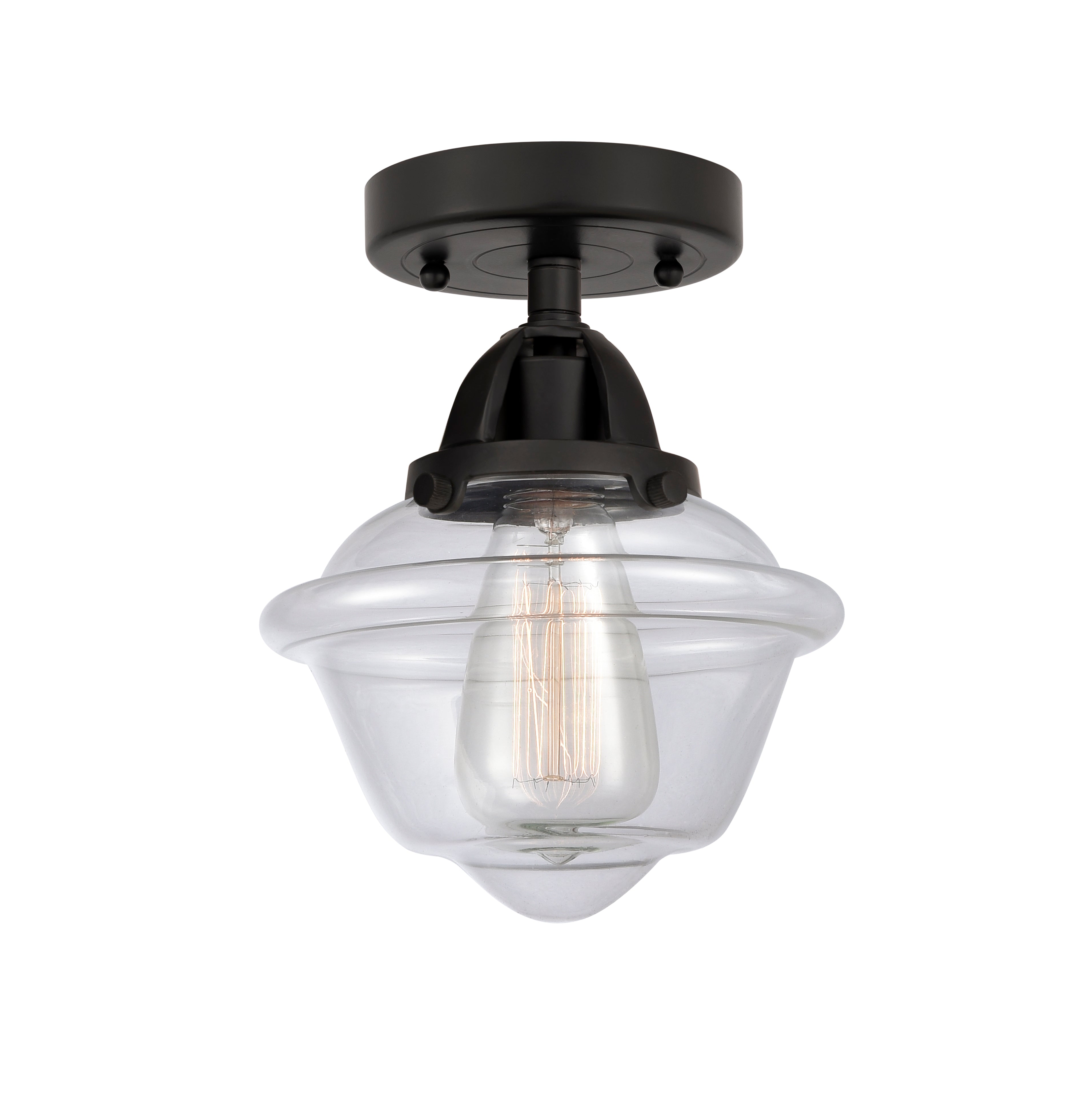 Nouveau Semi-Flush Mount Brushed Nickel
