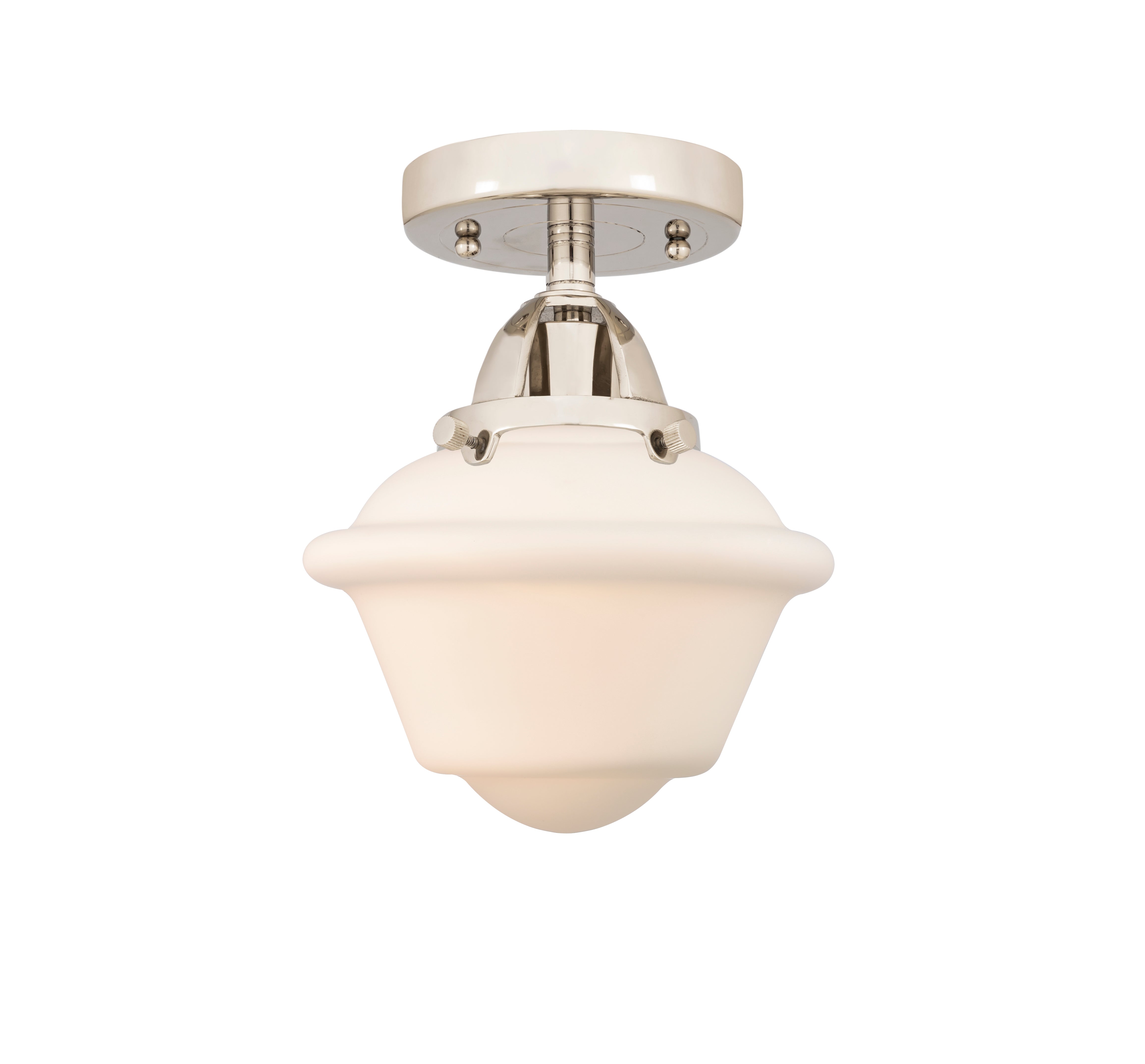 Nouveau Semi-Flush Mount Brushed Nickel
