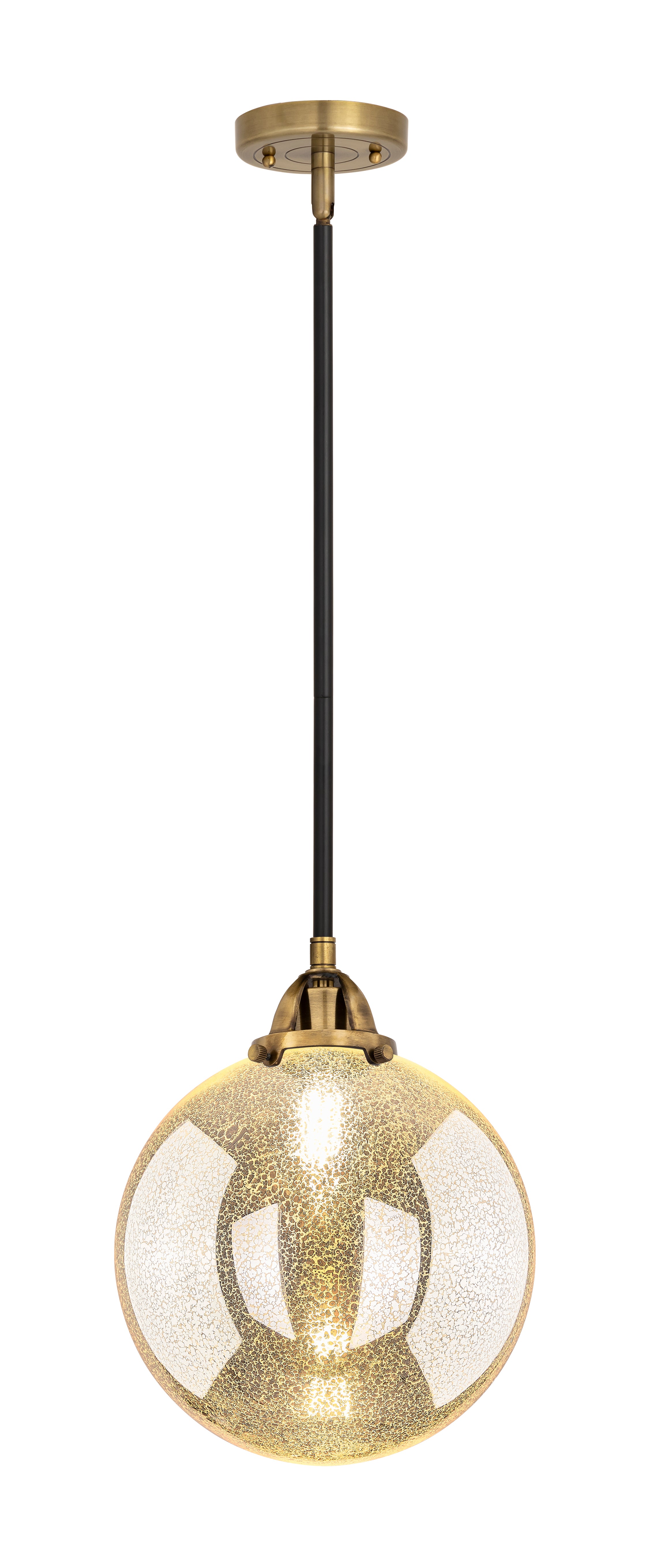 Nouveau 2 Mini Pendant Antique Copper Finish