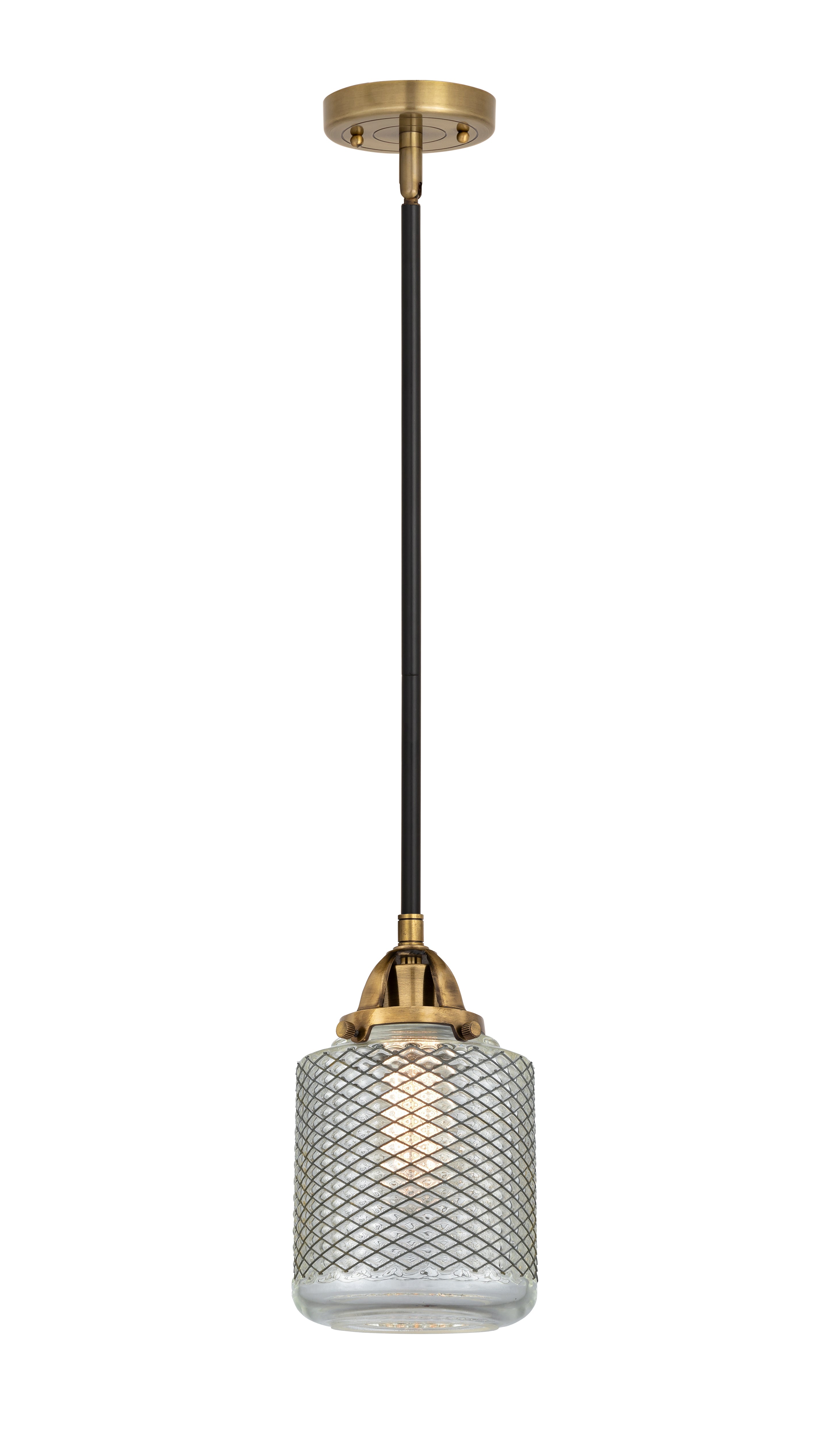 Nouveau 2 Mini Pendant Antique Copper
