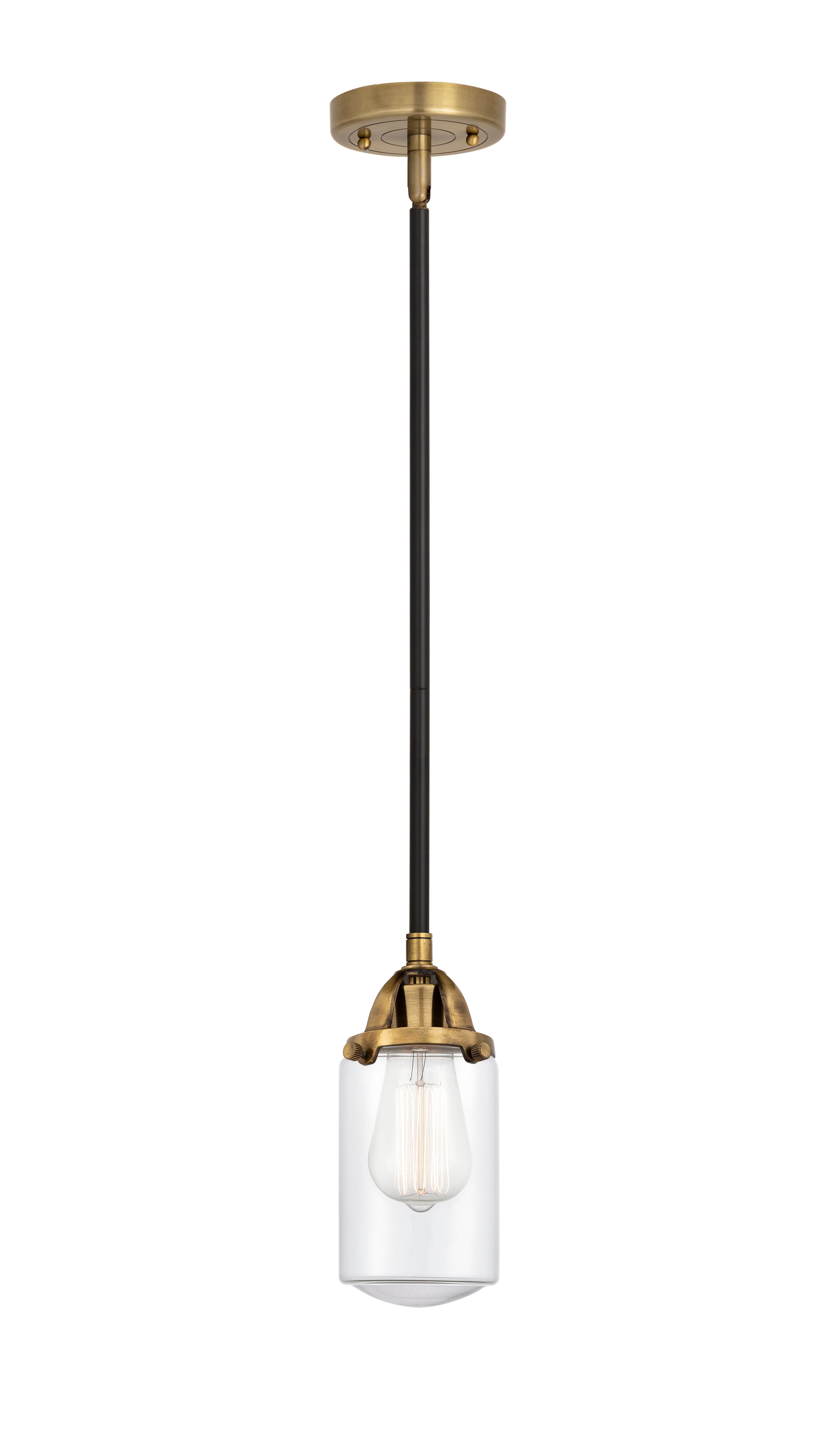 Nouveau 2 Mini Pendant Antique Copper