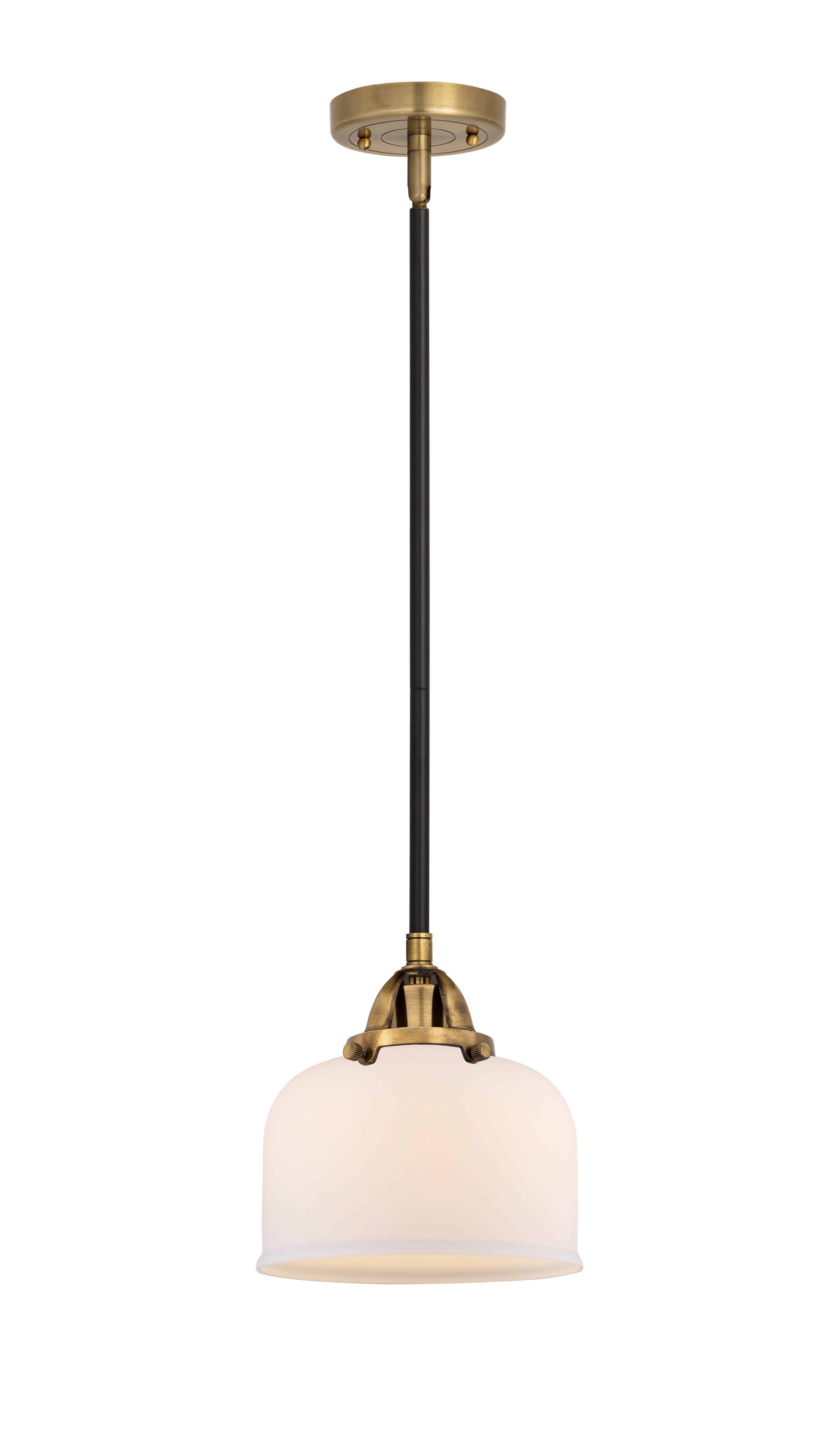 Nouveau 2 Mini Pendant Antique Copper Brass