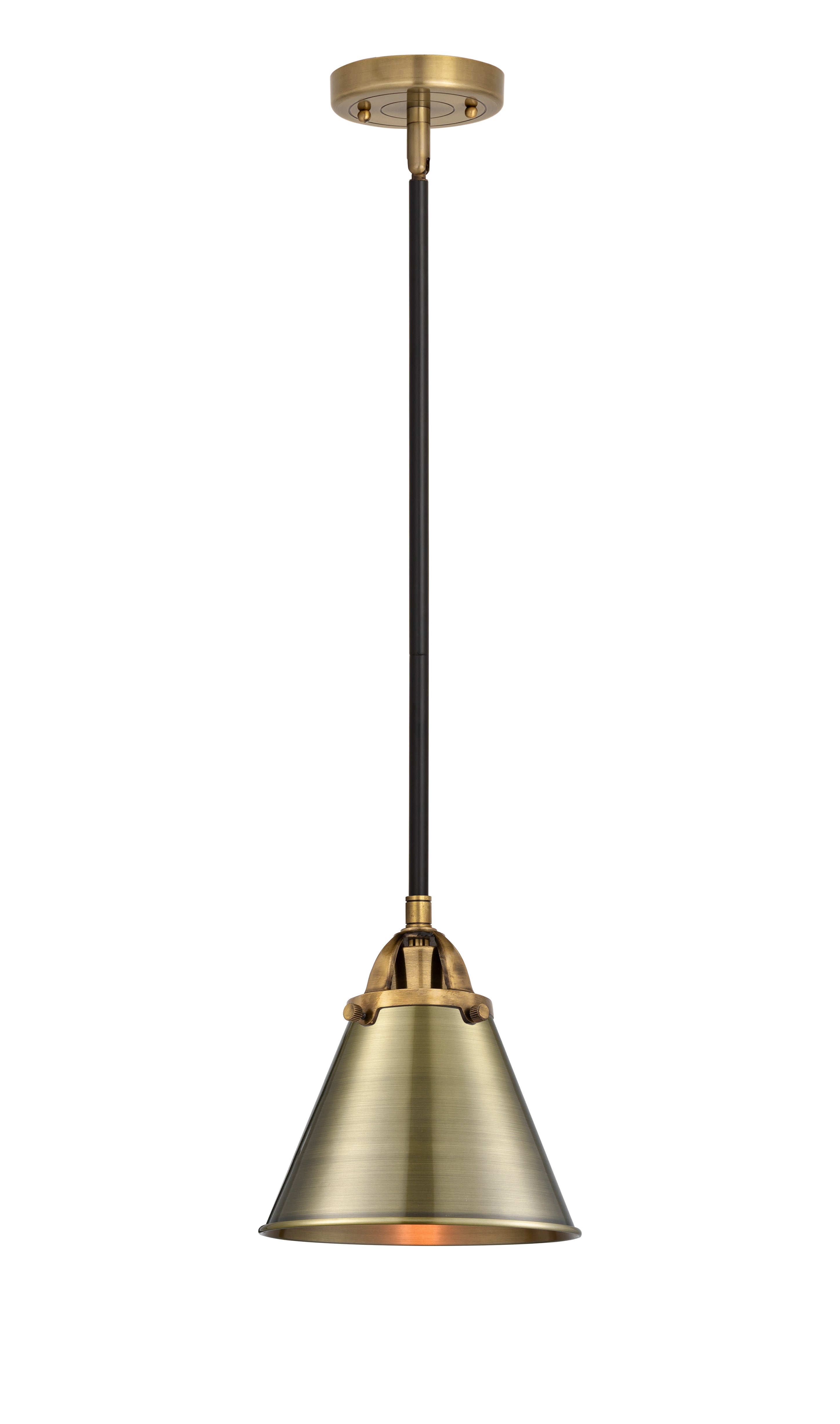 Nouveau 2 Mini Pendant Antique Copper Finish