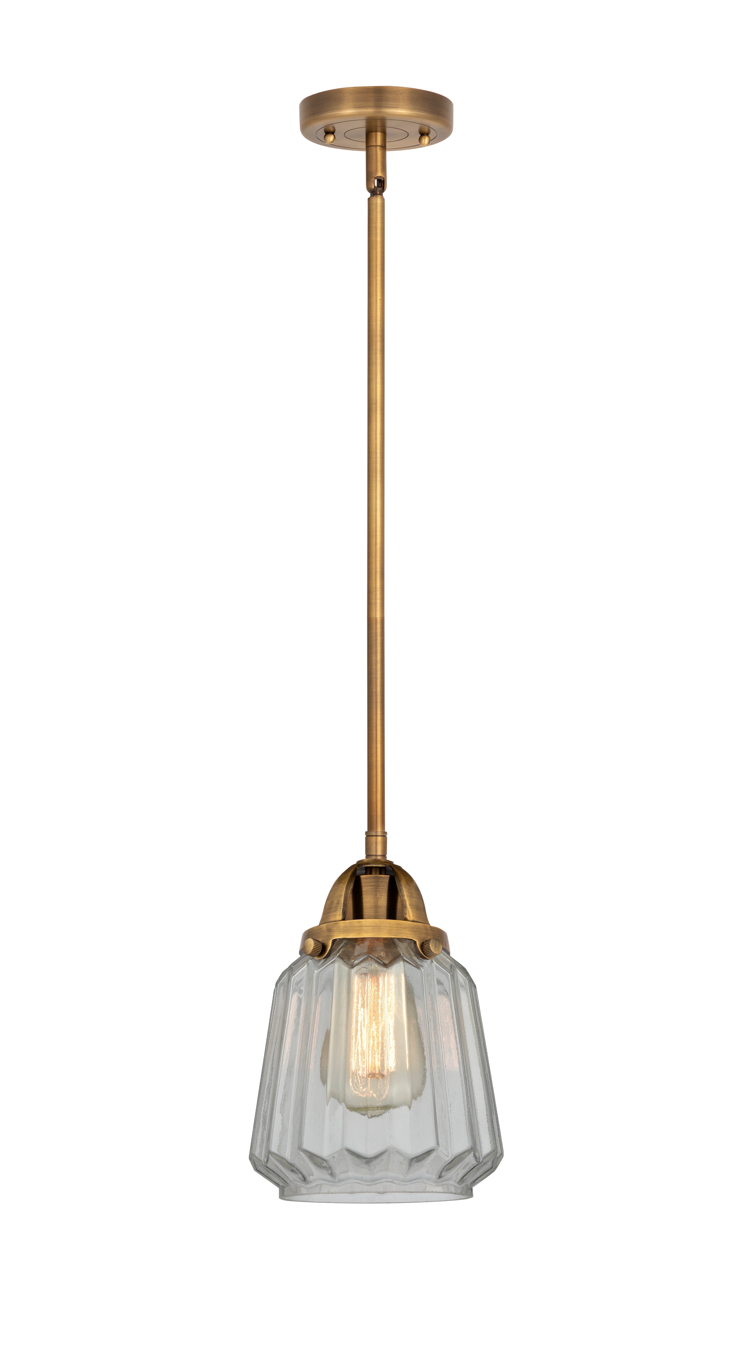 Nouveau 2 Mini Pendant Antique Copper