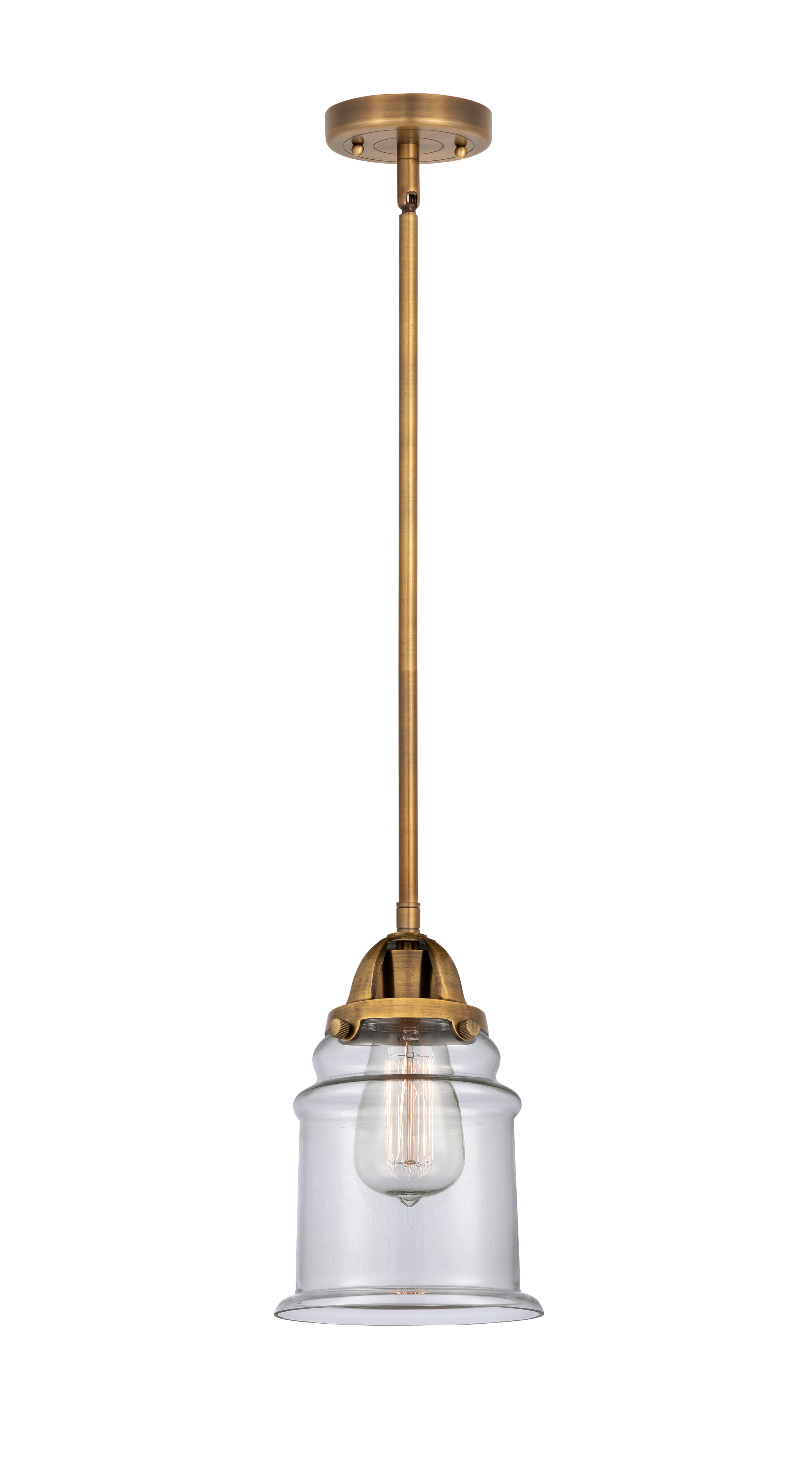 Nouveau 2 Mini Pendant Antique Copper