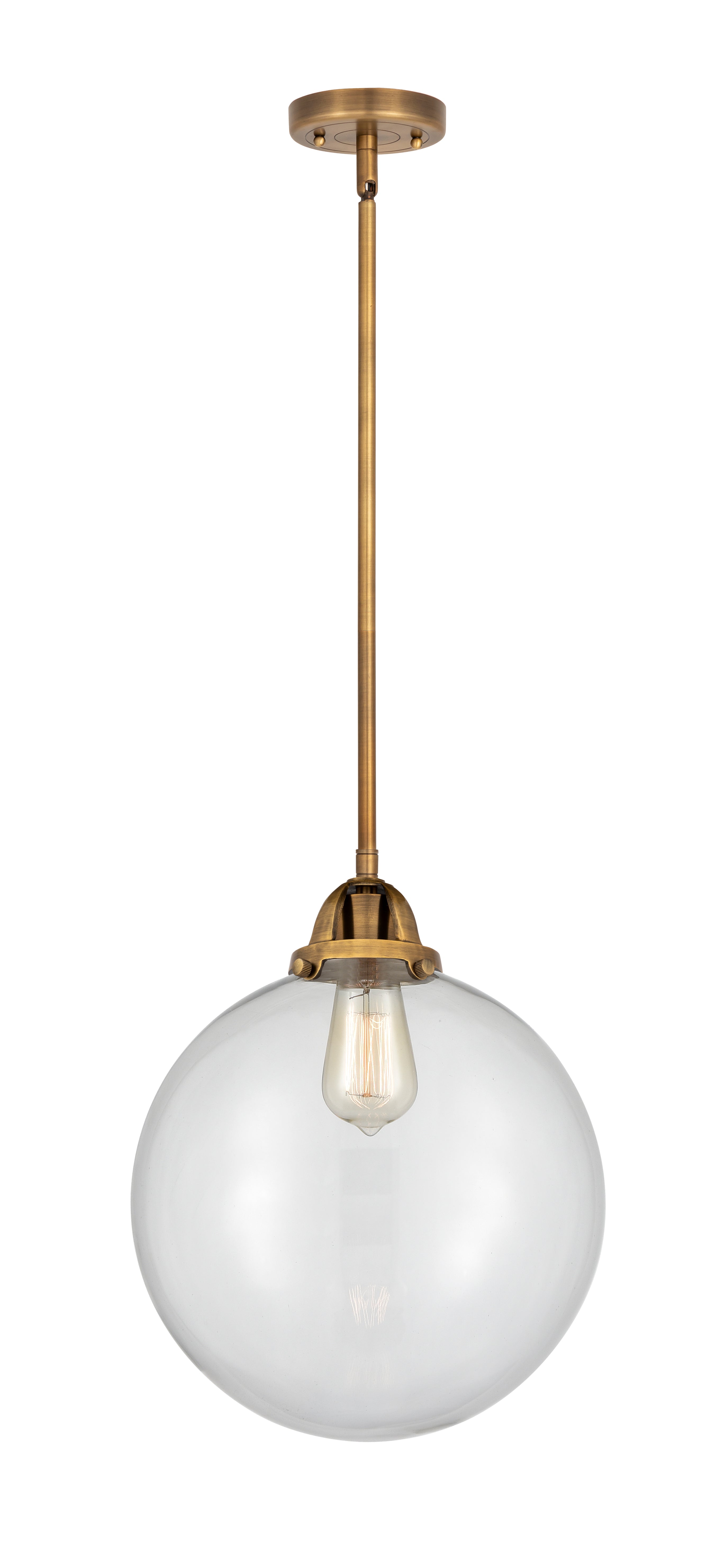 Nouveau 2 Mini Pendant Antique Copper Finish