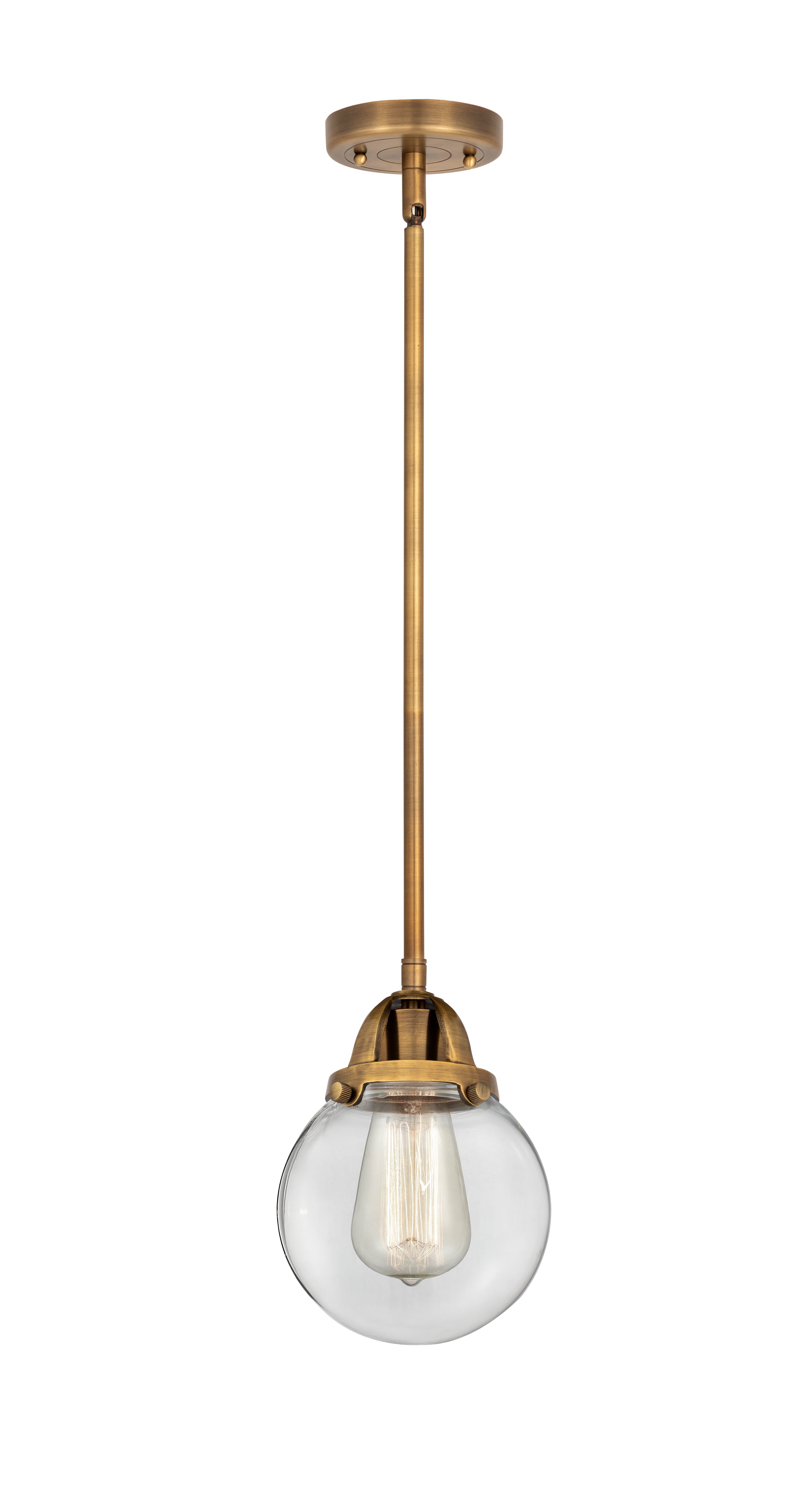 Nouveau 2 Mini Pendant Antique Copper
