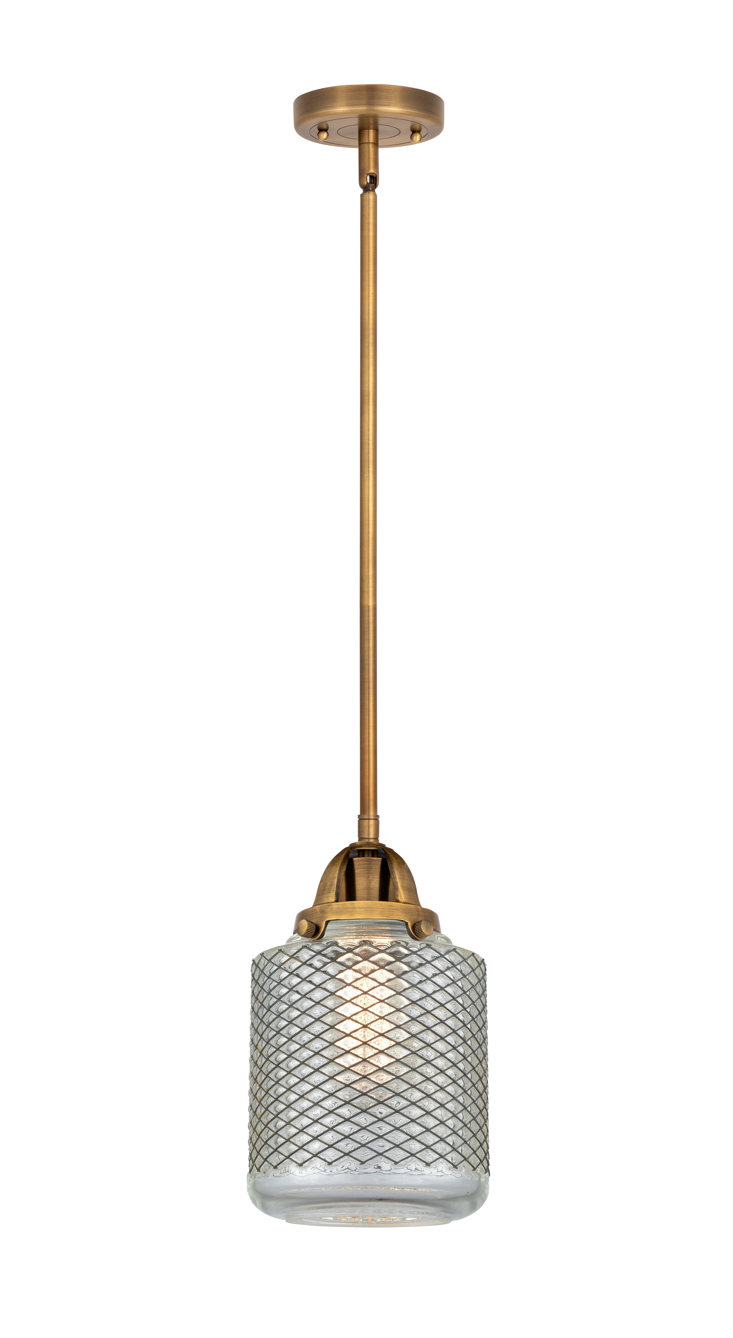 Nouveau 2 Mini Pendant Antique Copper