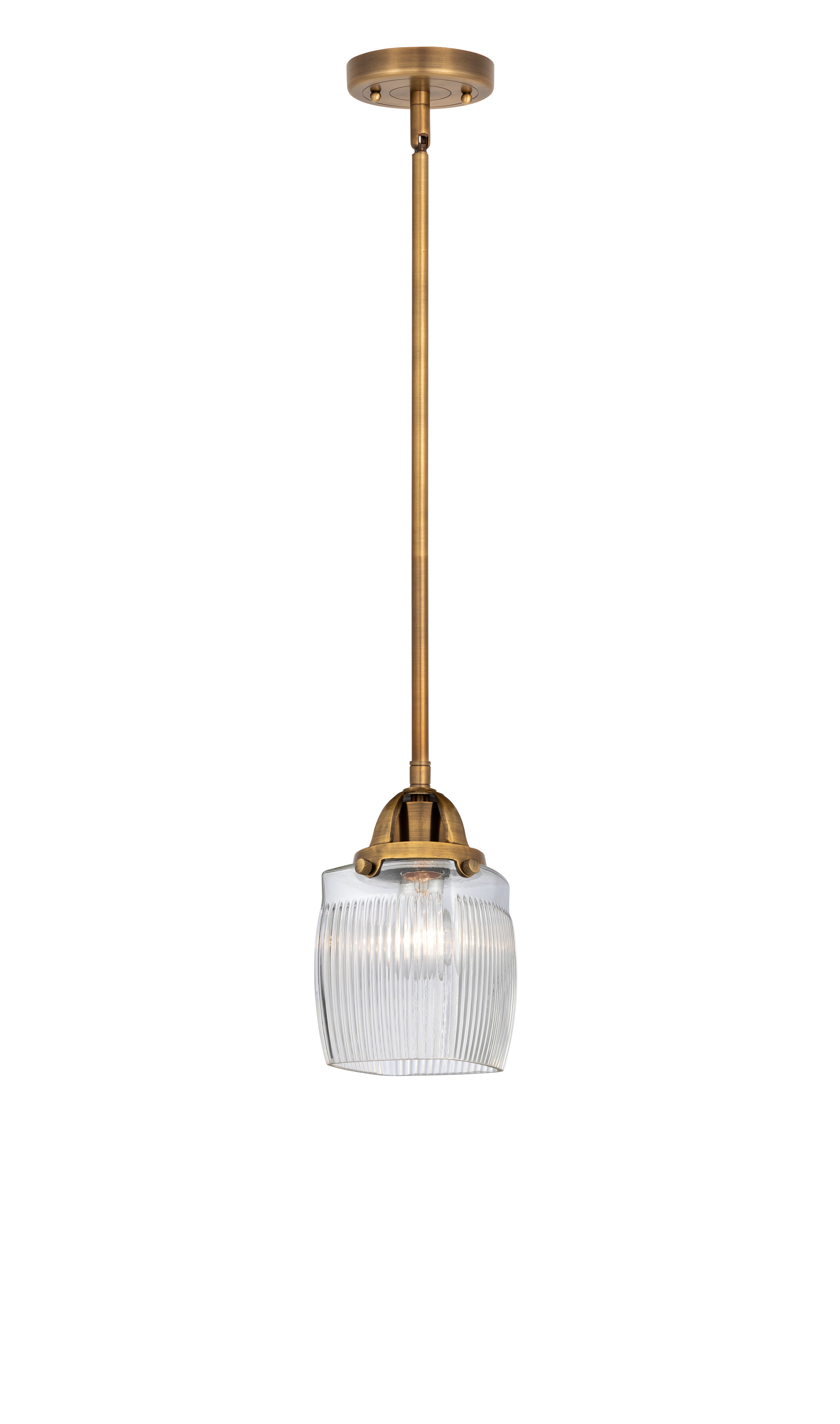 Nouveau 2 Mini Pendant Antique Copper Finish