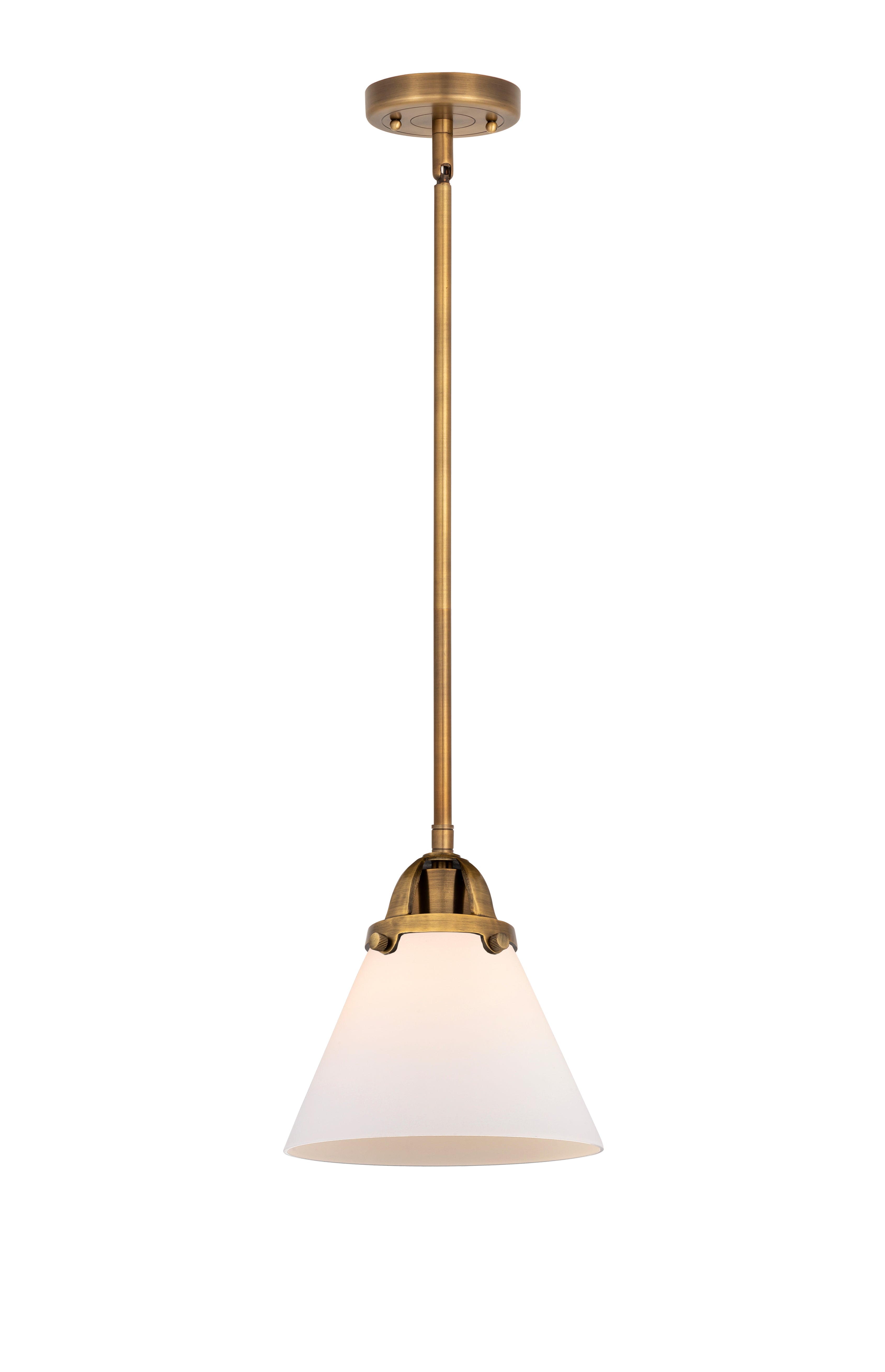 Nouveau 2 Mini Pendant Antique Copper Brass