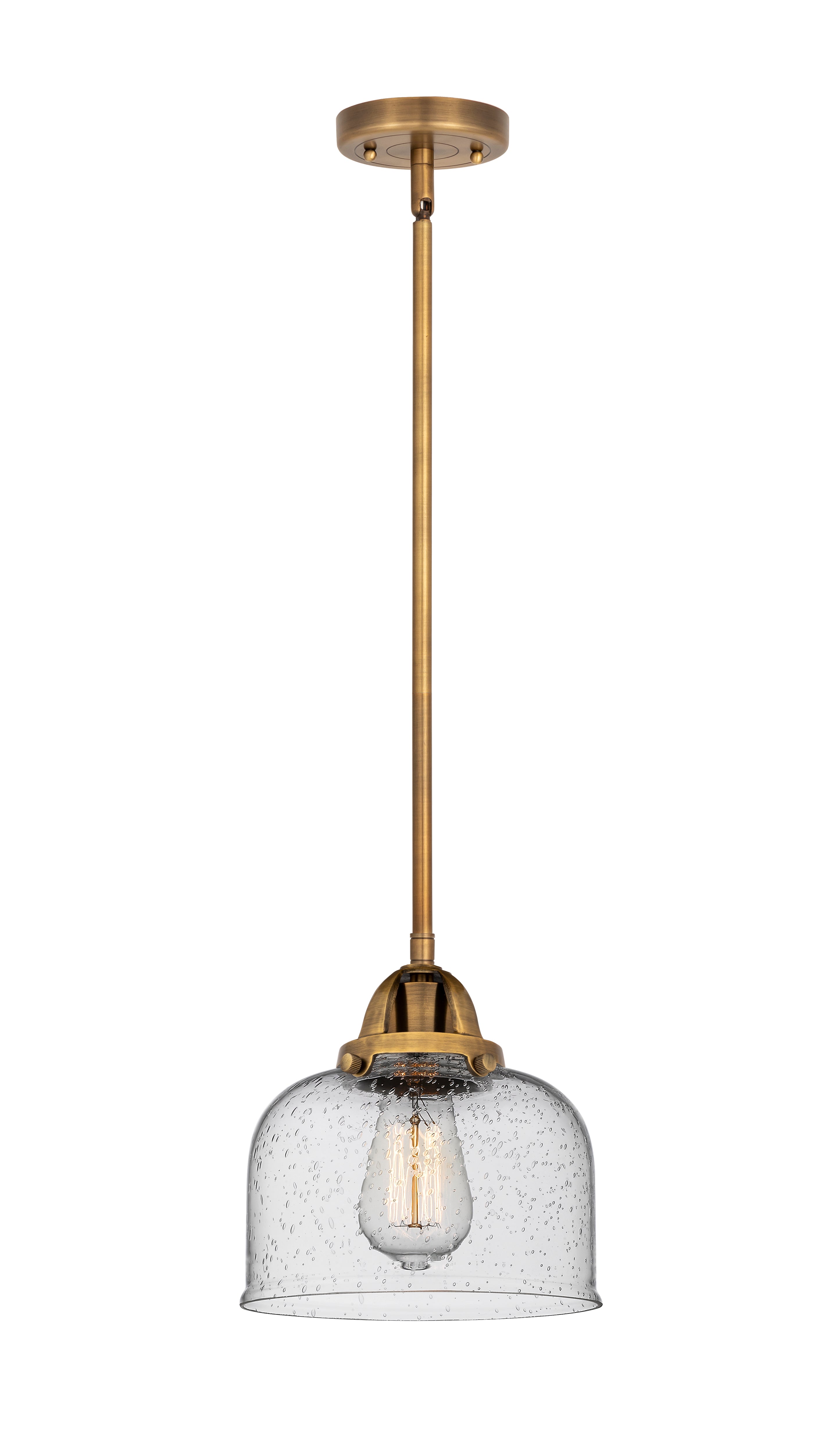 Nouveau 2 Mini Pendant Antique Copper Finish