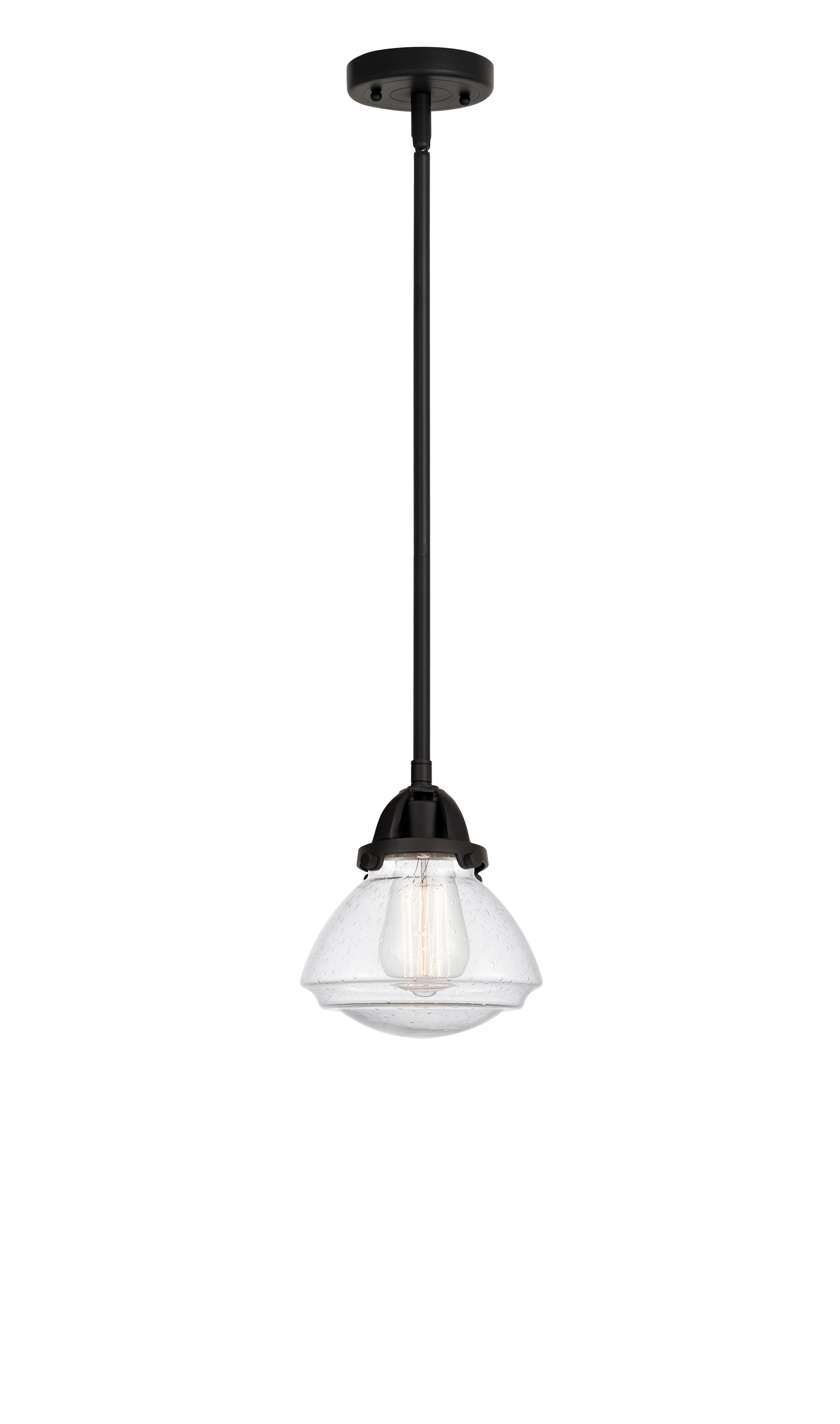 Nouveau 2 Mini Pendant Antique Copper Finish
