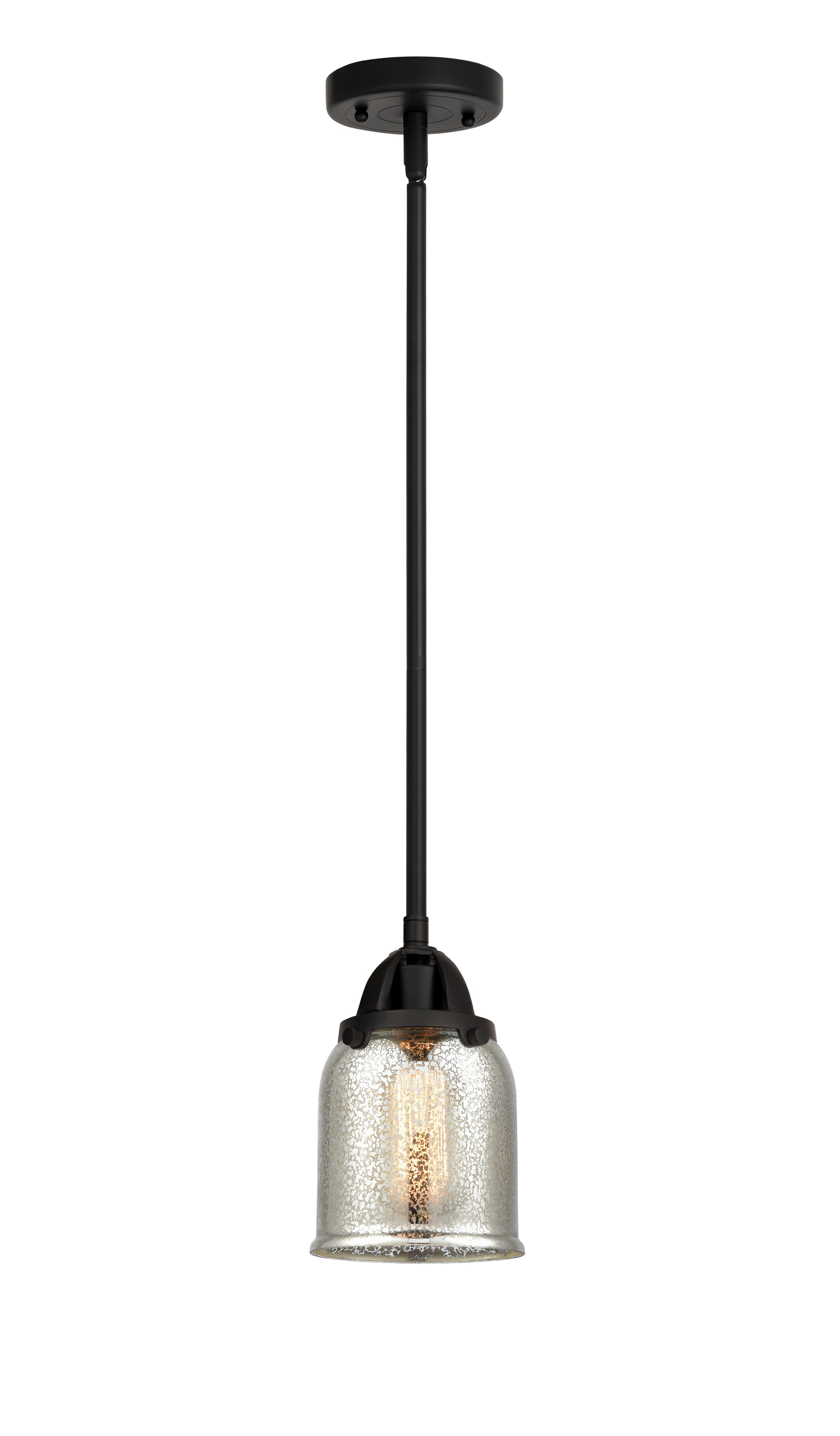 Nouveau 2 Mini Pendant Antique Copper Brass