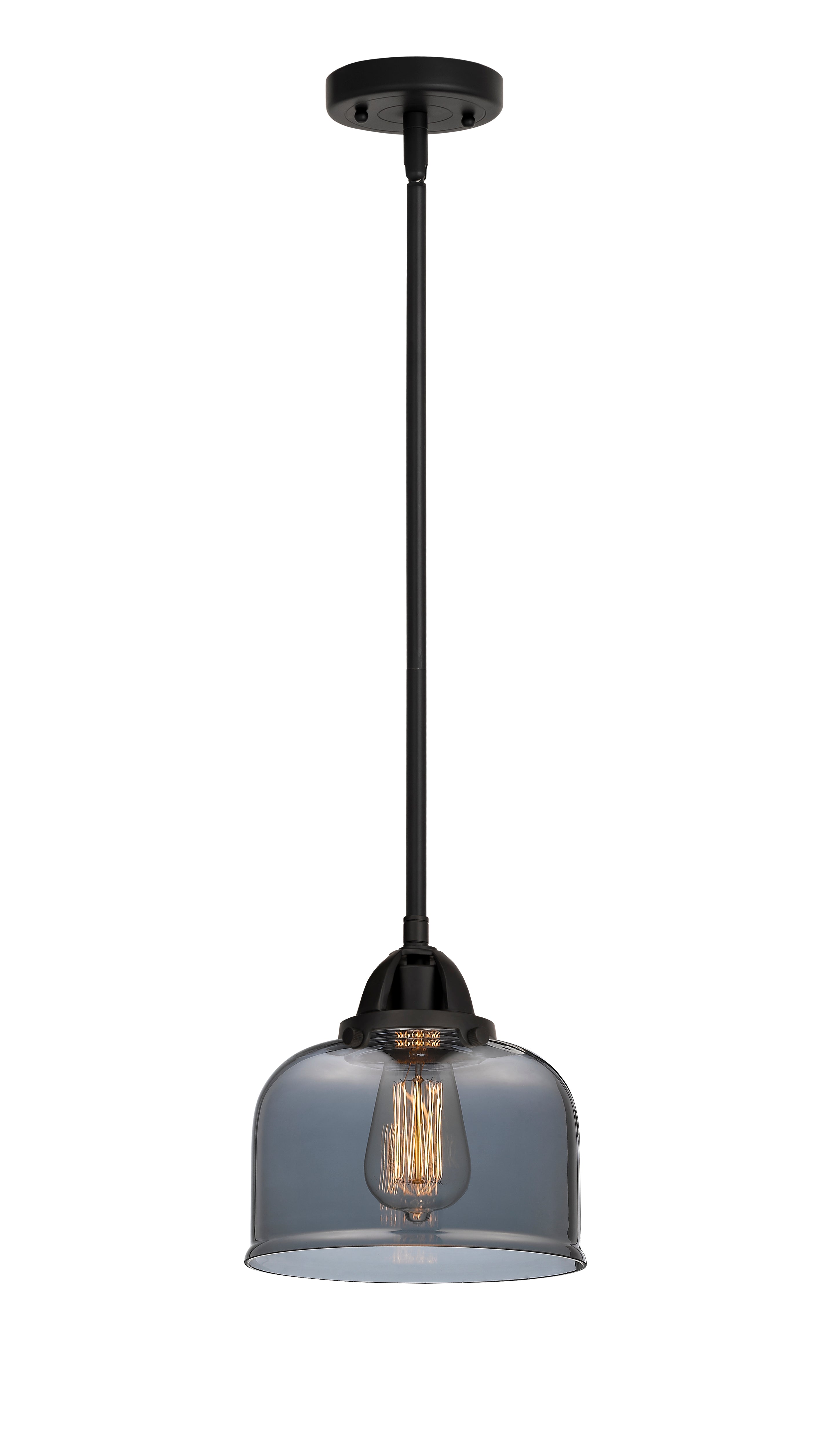 Nouveau 2 Mini Pendant Antique Copper Brass