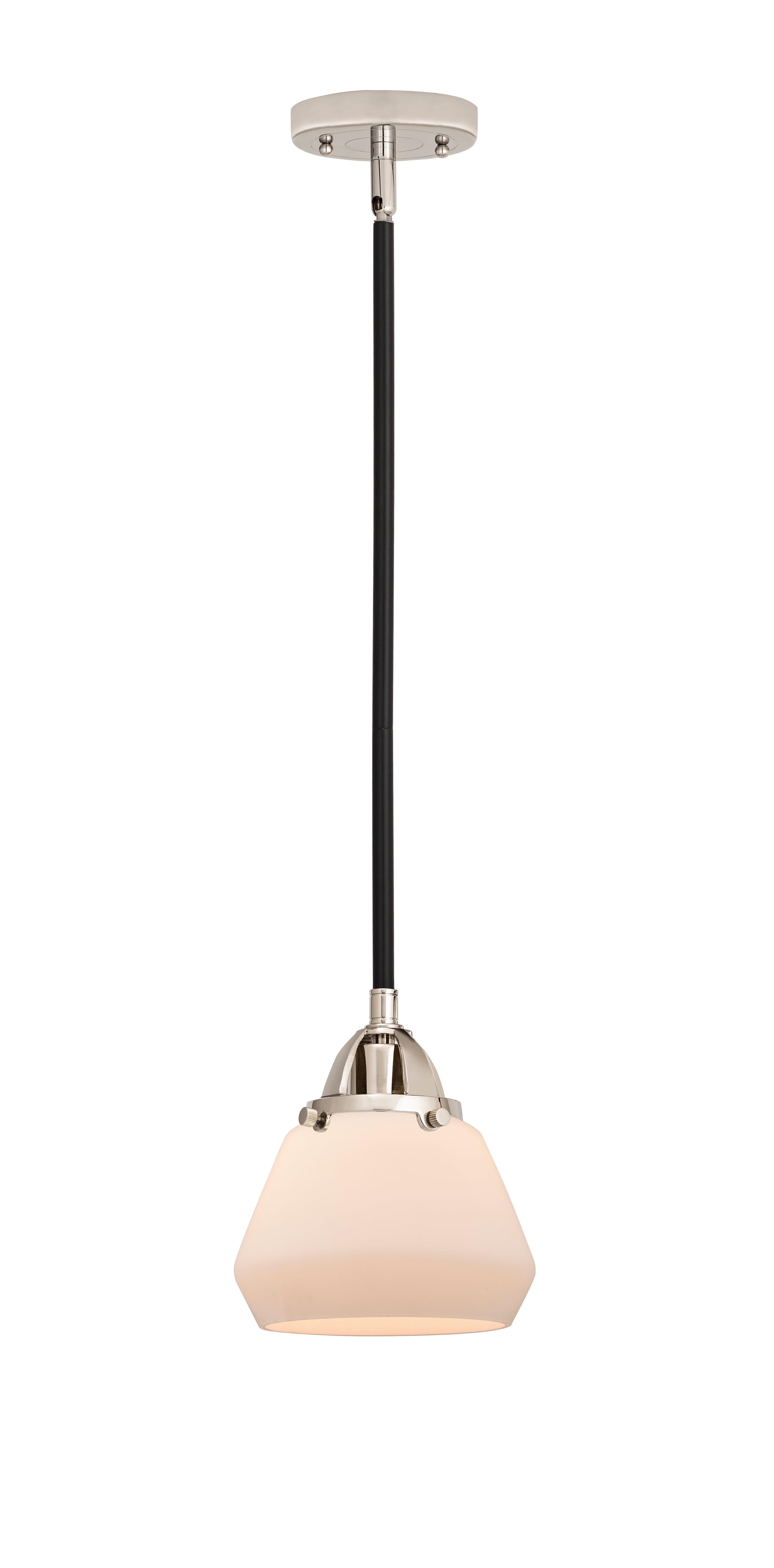 Nouveau 2 Mini Pendant Cast Brass Antique