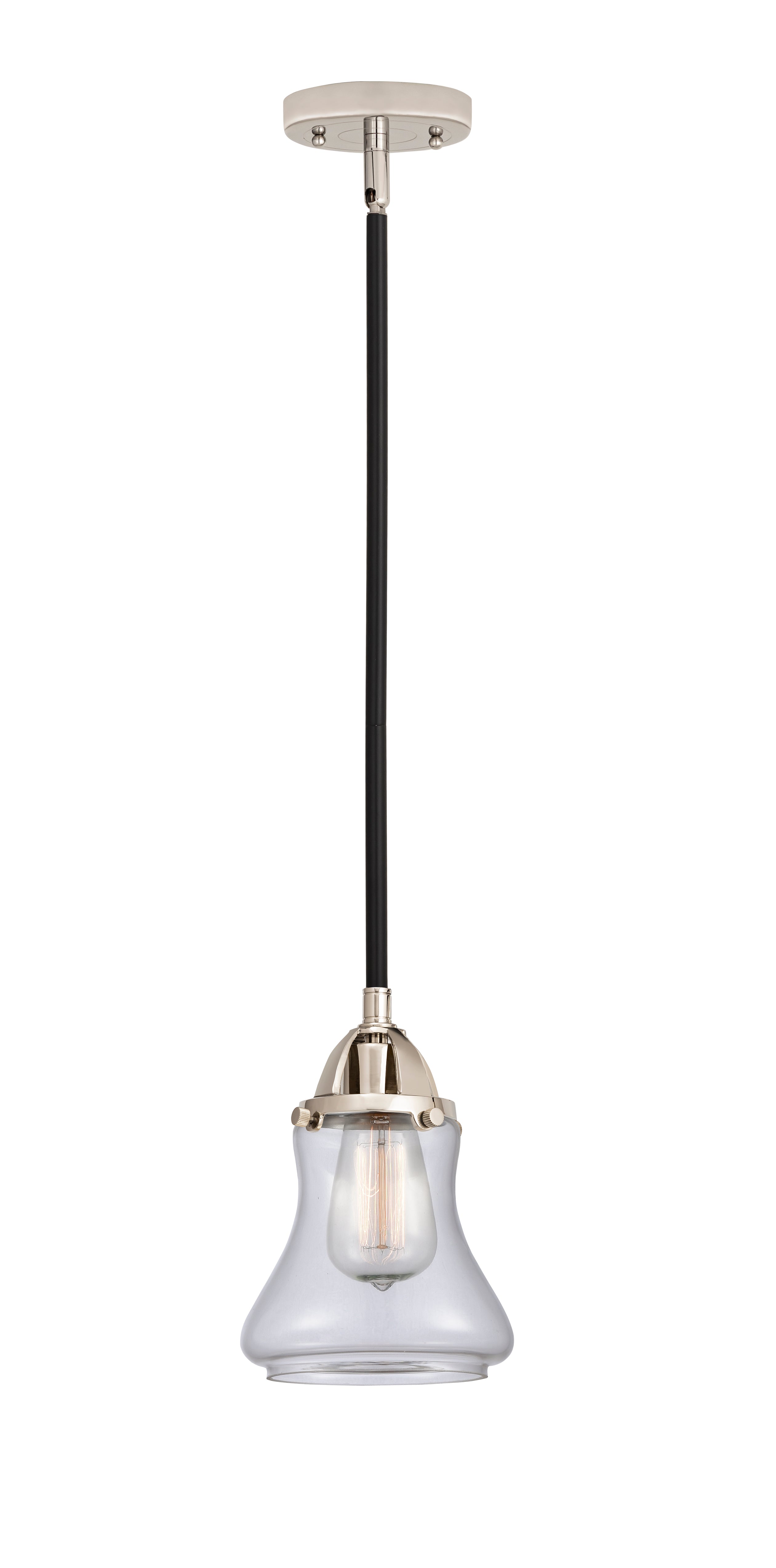 Nouveau 2 Mini Pendant Antique Copper Brass