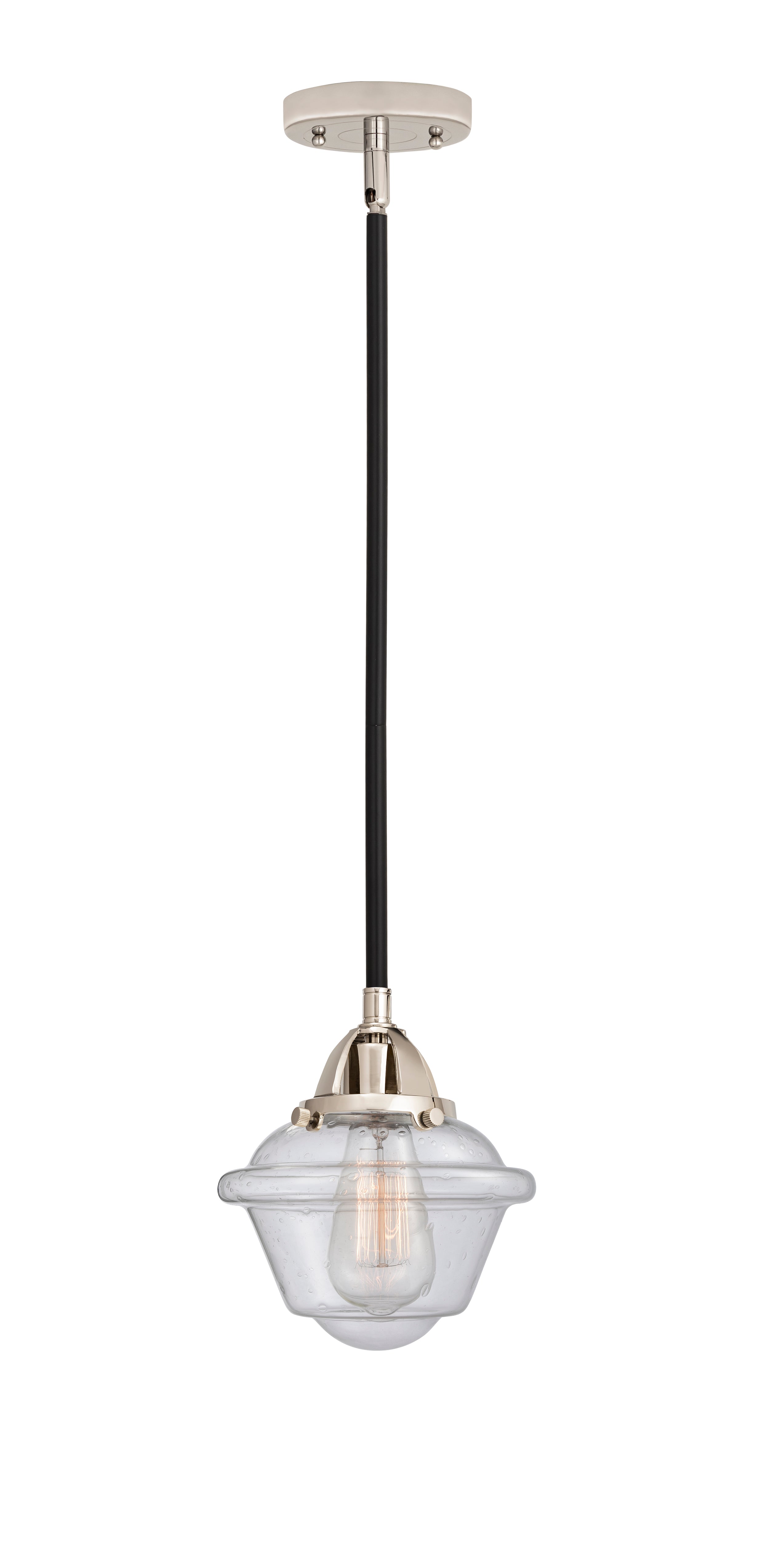 Nouveau 2 Mini Pendant Antique Copper Brass