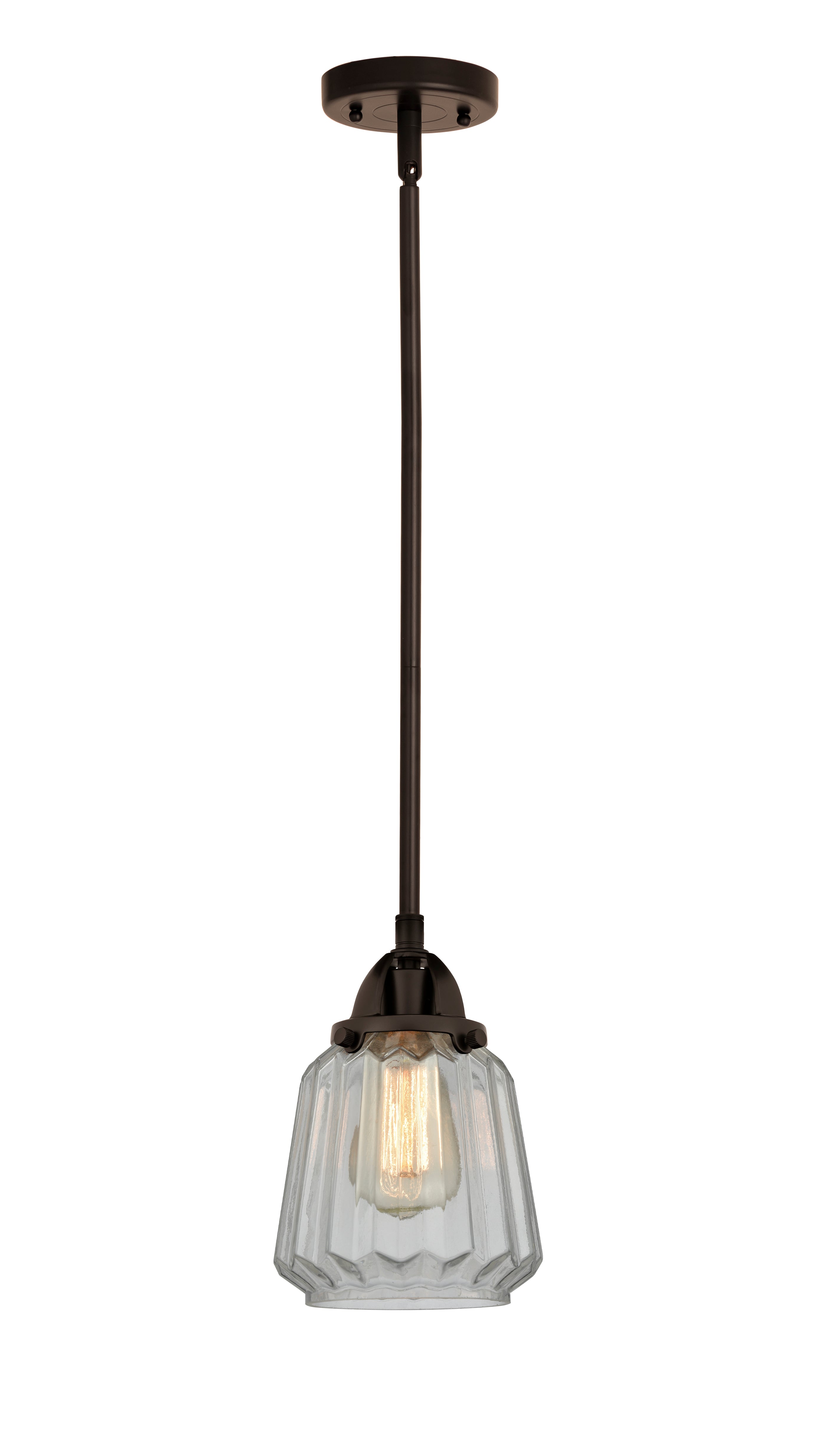 Nouveau 2 Mini Pendant Antique Copper Finish