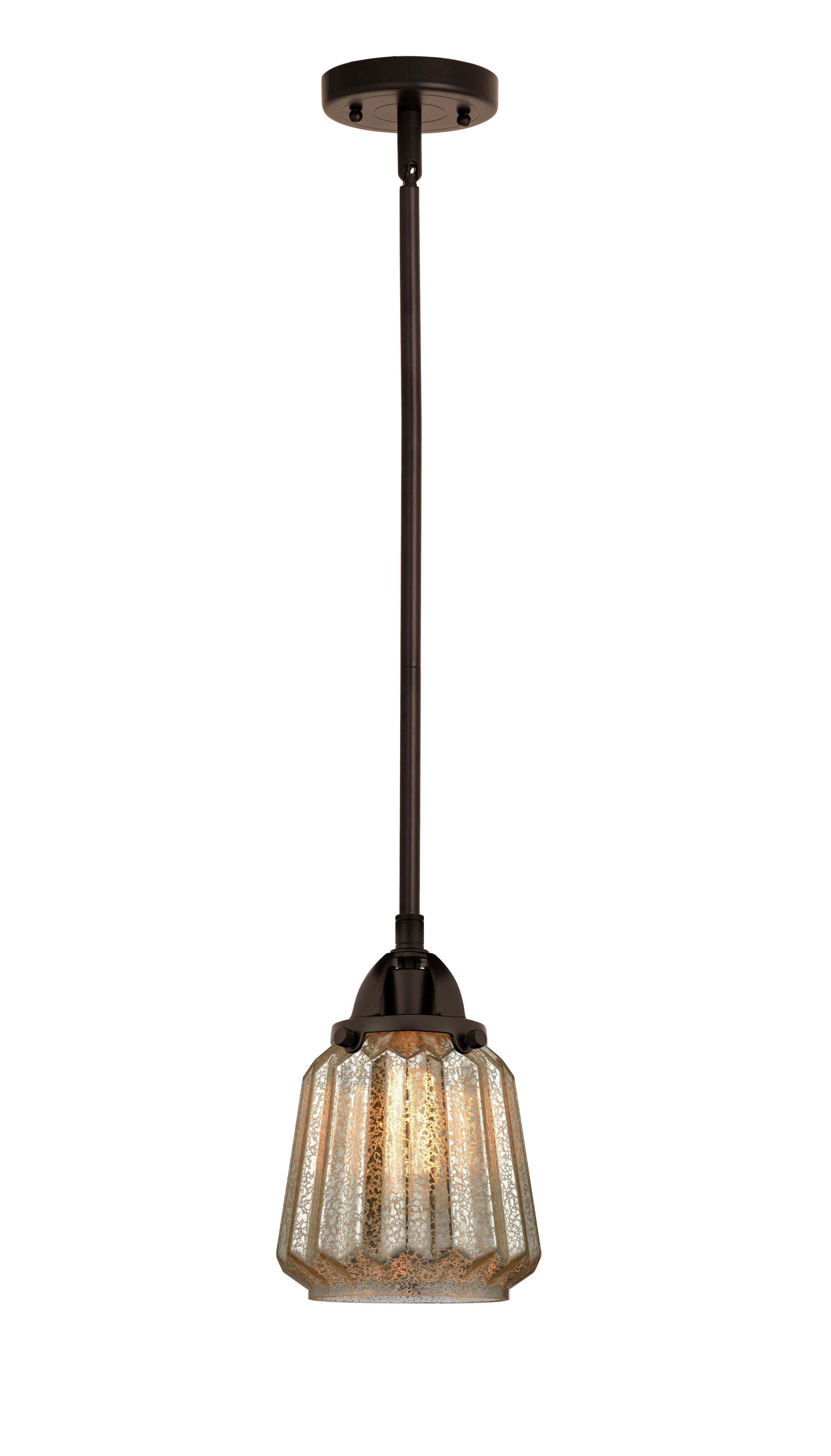 Nouveau 2 Mini Pendant Antique Copper Finish