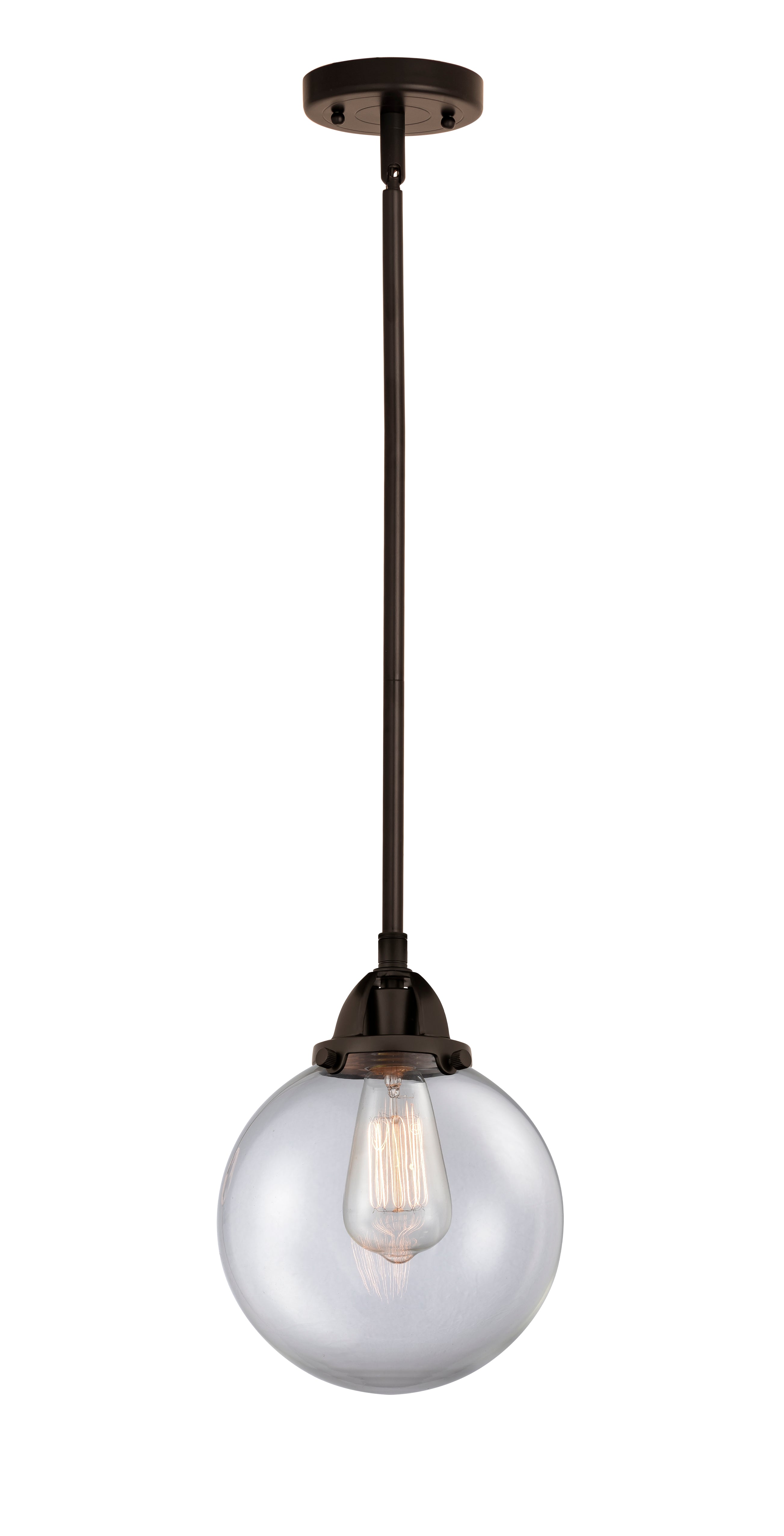 Nouveau 2 Mini Pendant Antique Copper