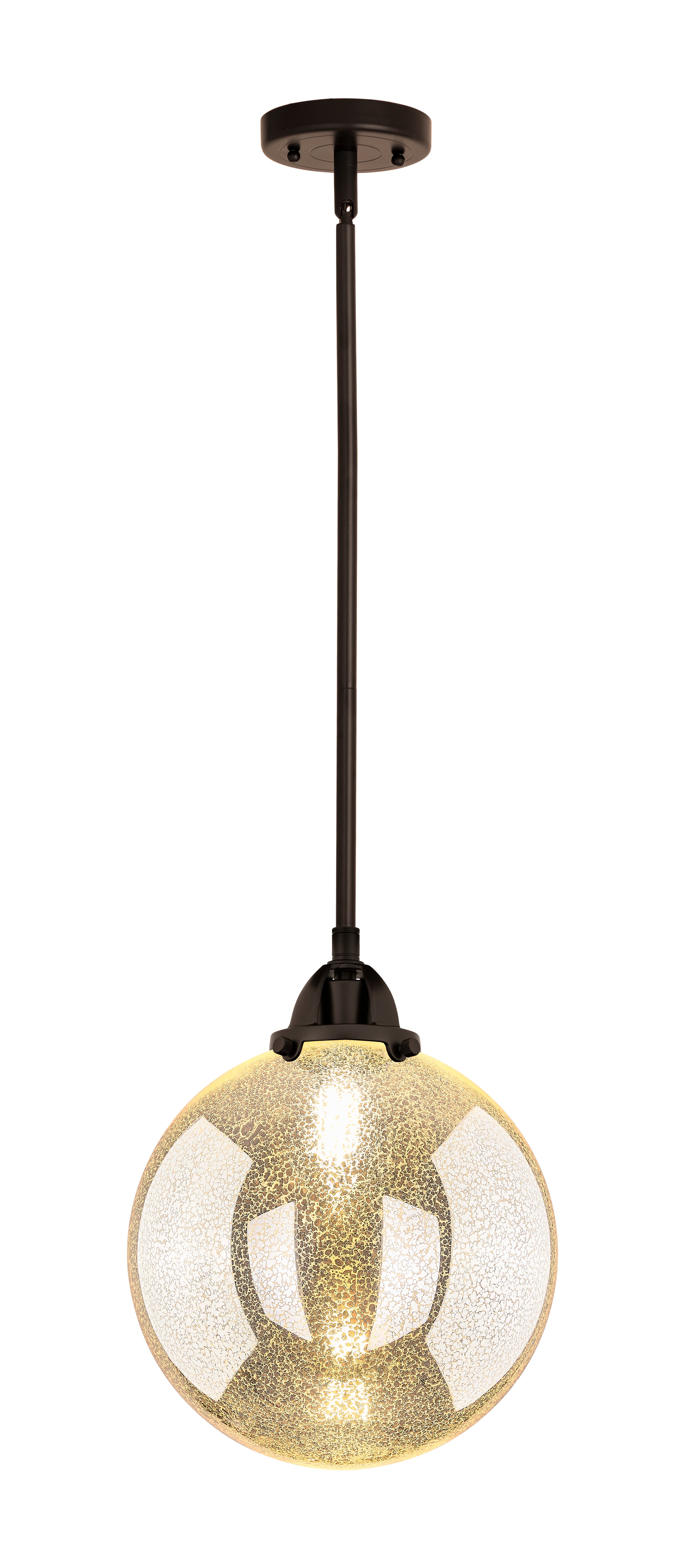 Nouveau 2 Mini Pendant Antique Copper Finish