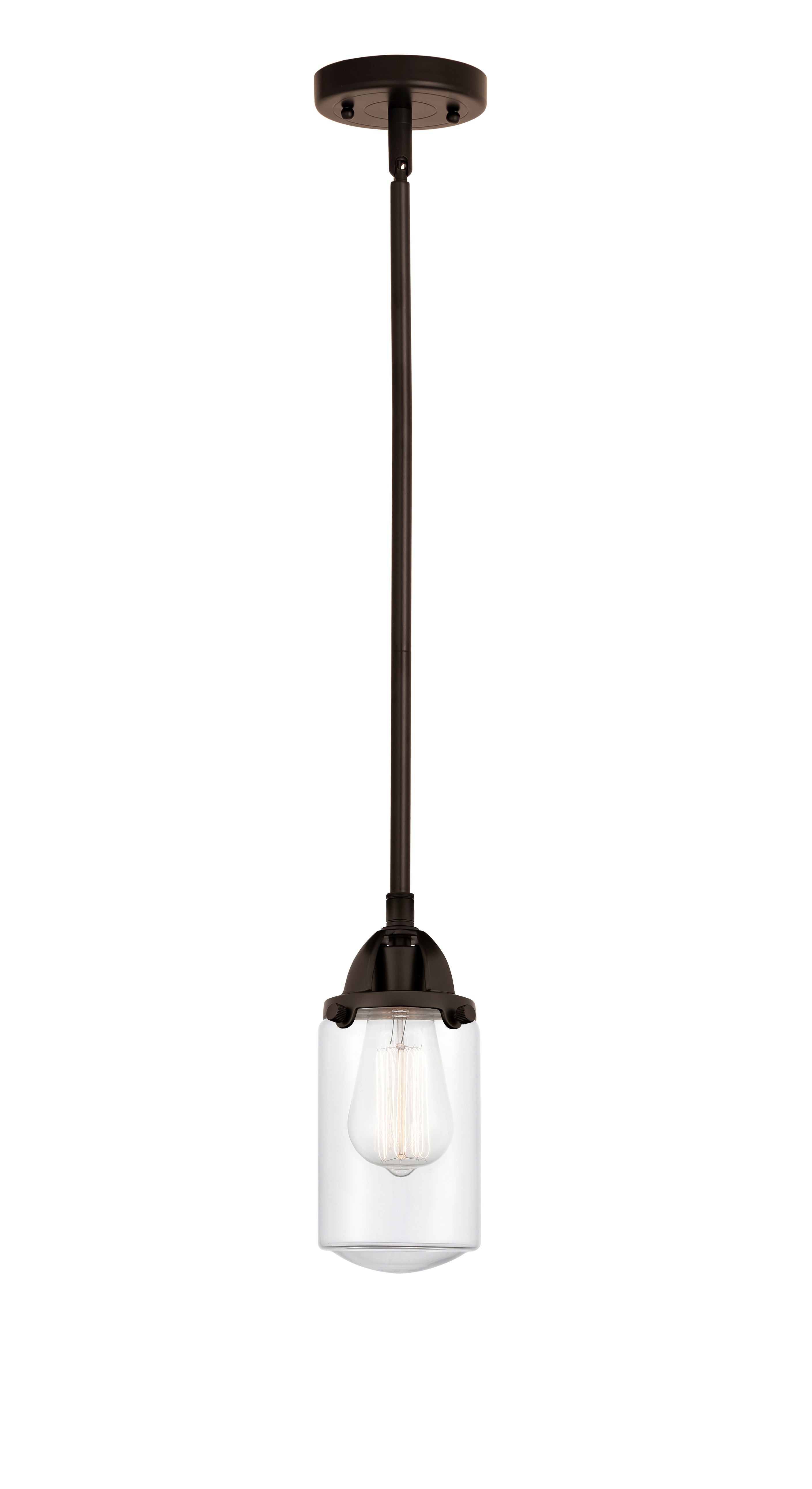 Nouveau 2 Mini Pendant Antique Copper