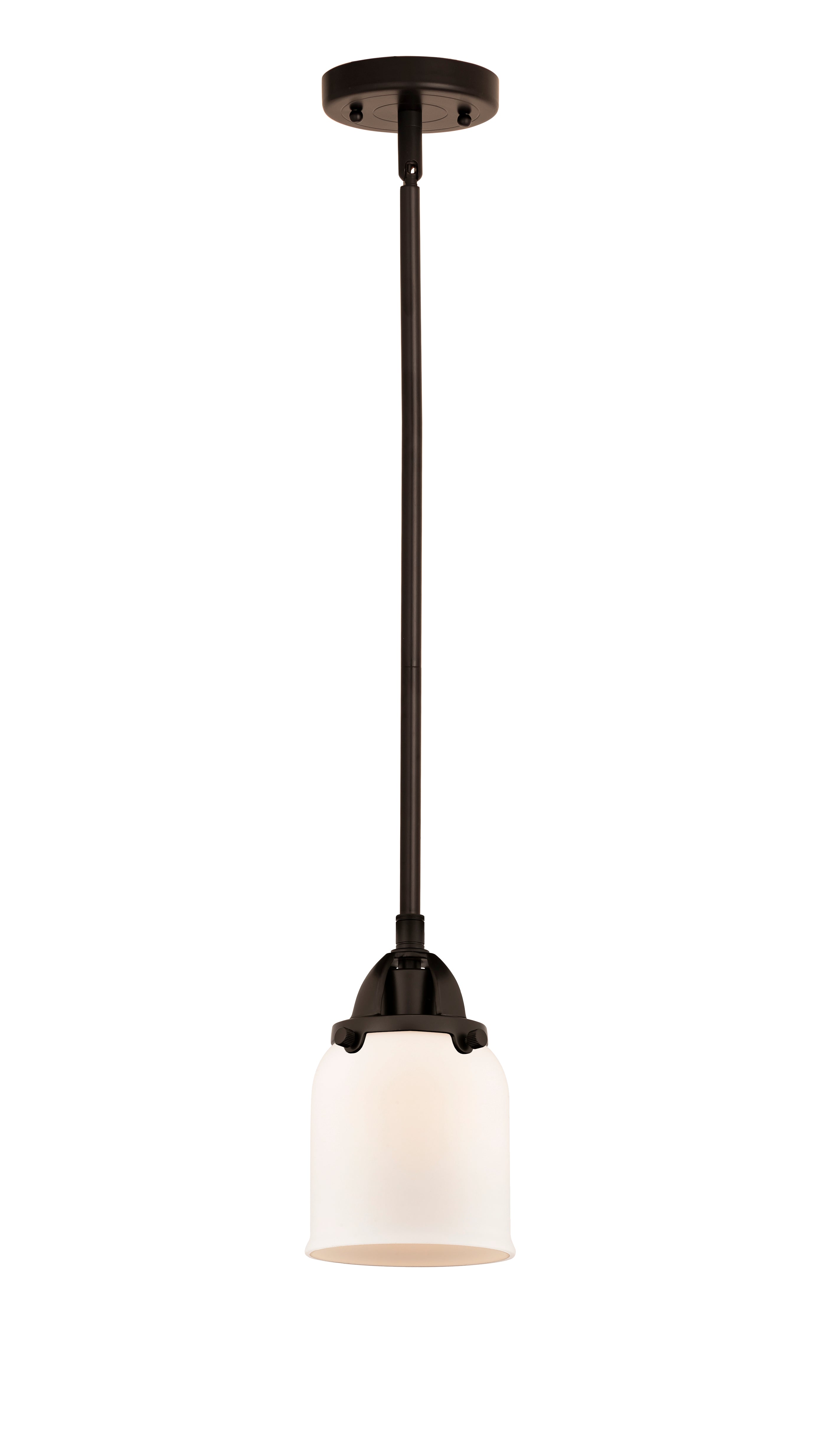 Nouveau 2 Mini Pendant Antique Copper Brass