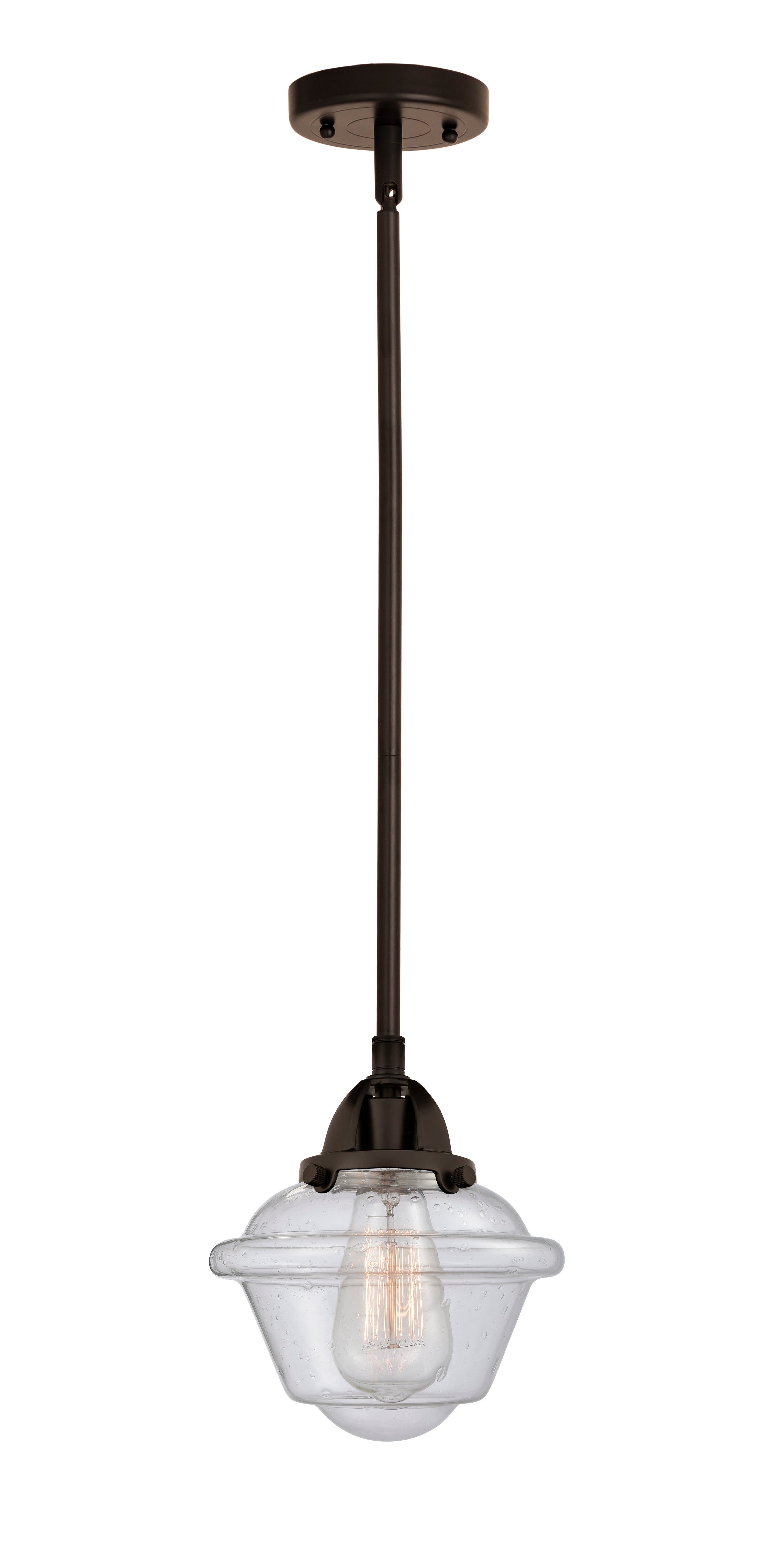 Nouveau 2 Mini Pendant Antique Copper Brass