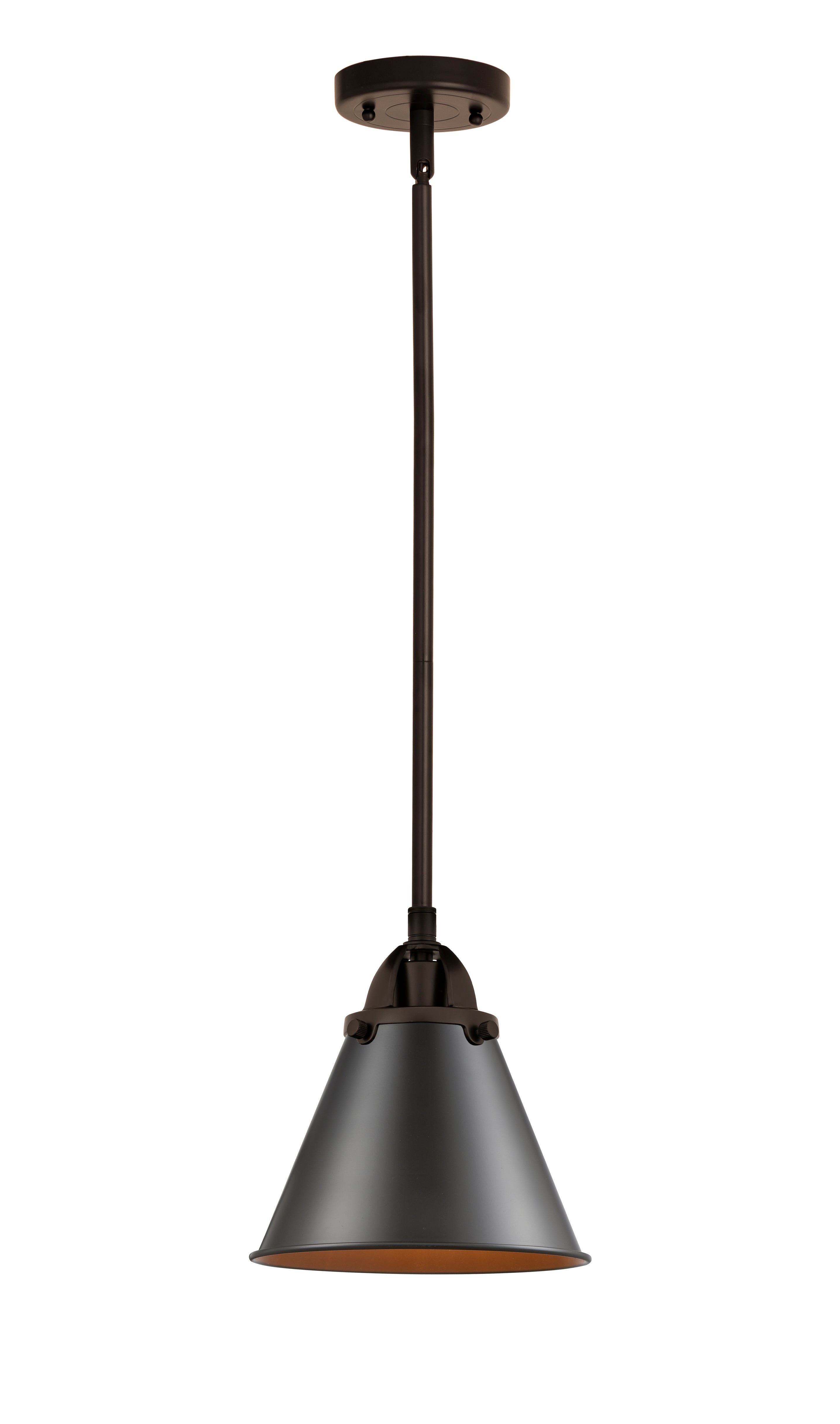Nouveau 2 Mini Pendant Antique Copper Finish