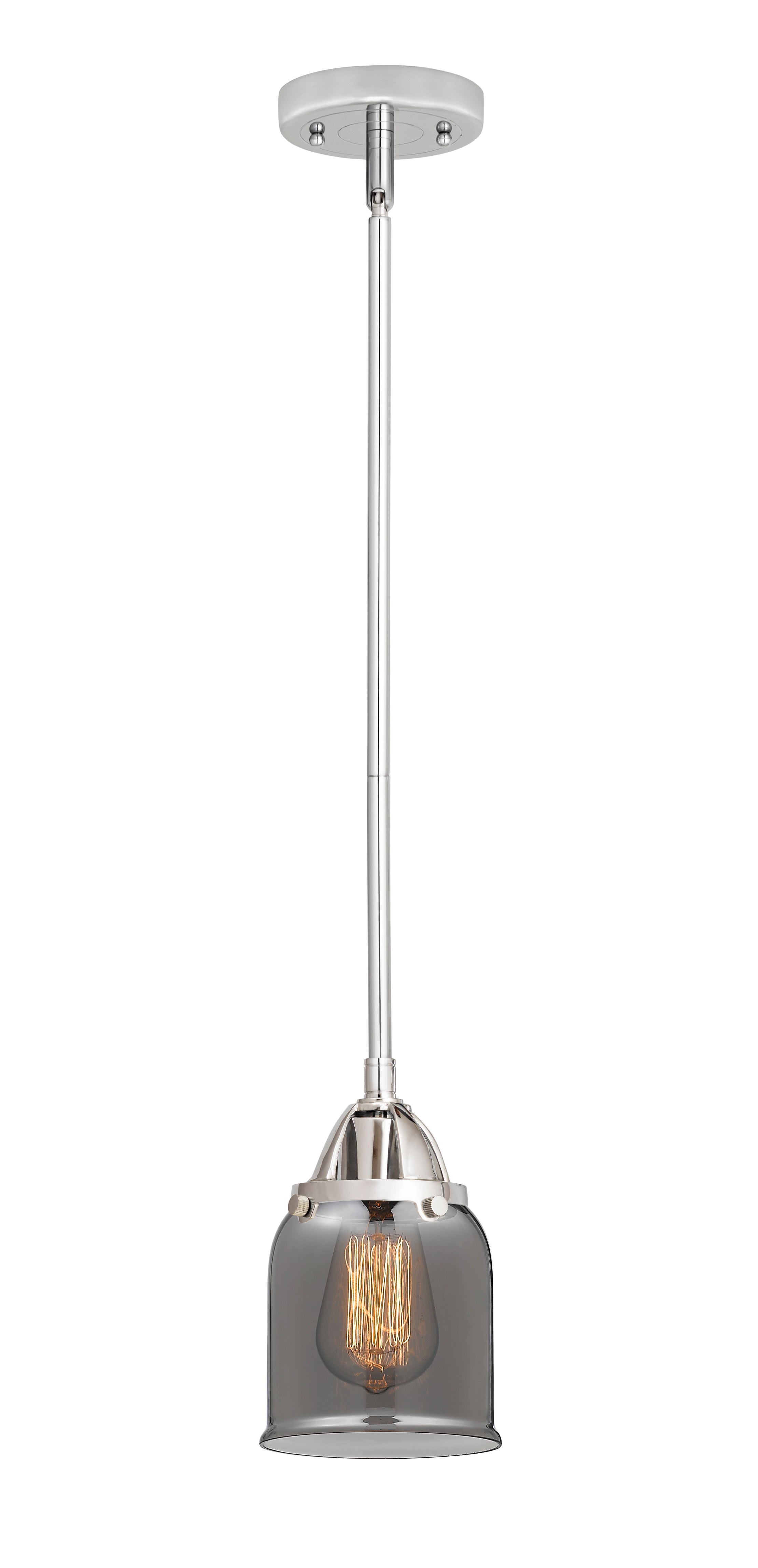Nouveau 2 Mini Pendant Antique Copper Brass