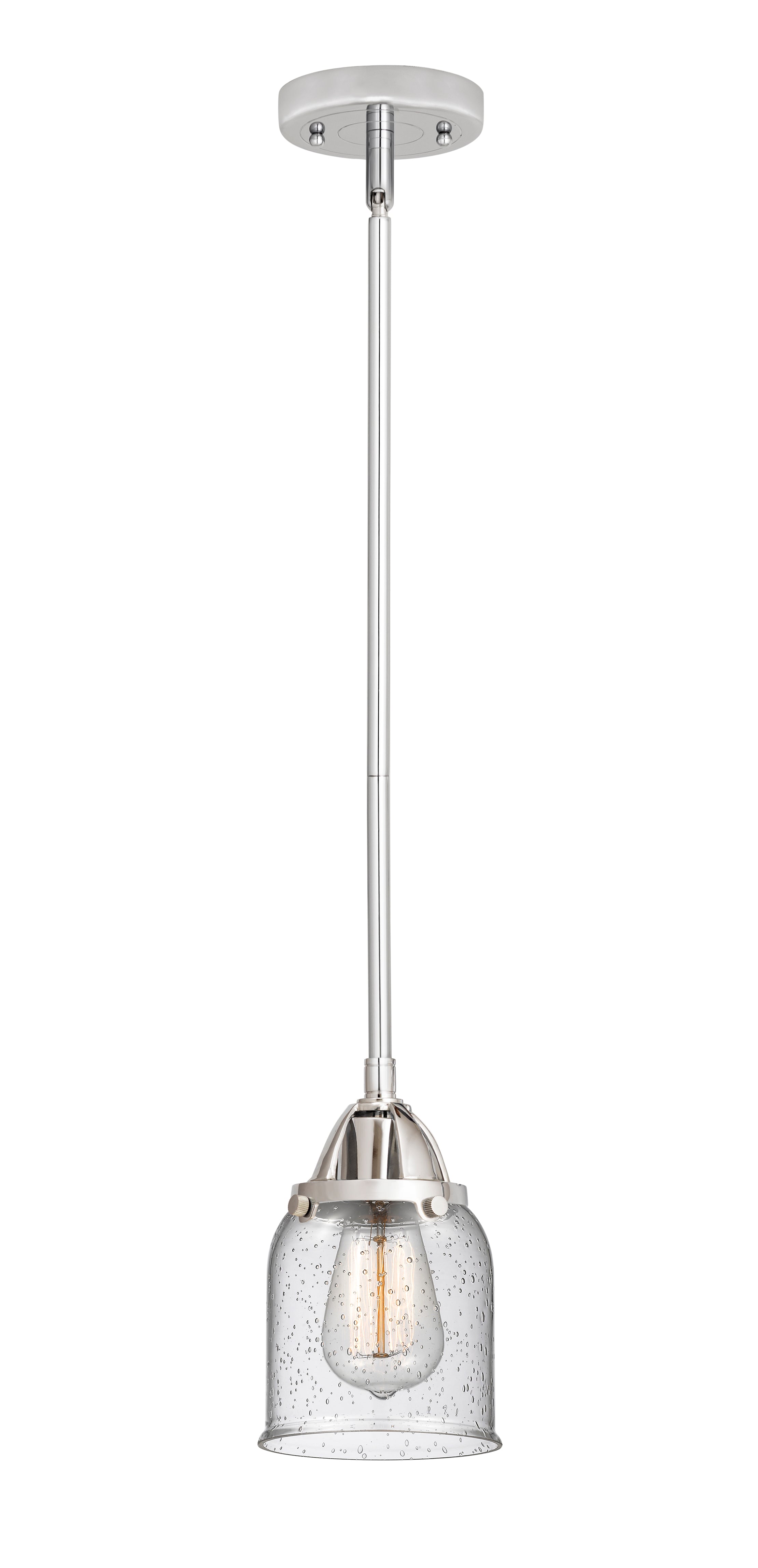 Nouveau 2 Mini Pendant Antique Copper Brass