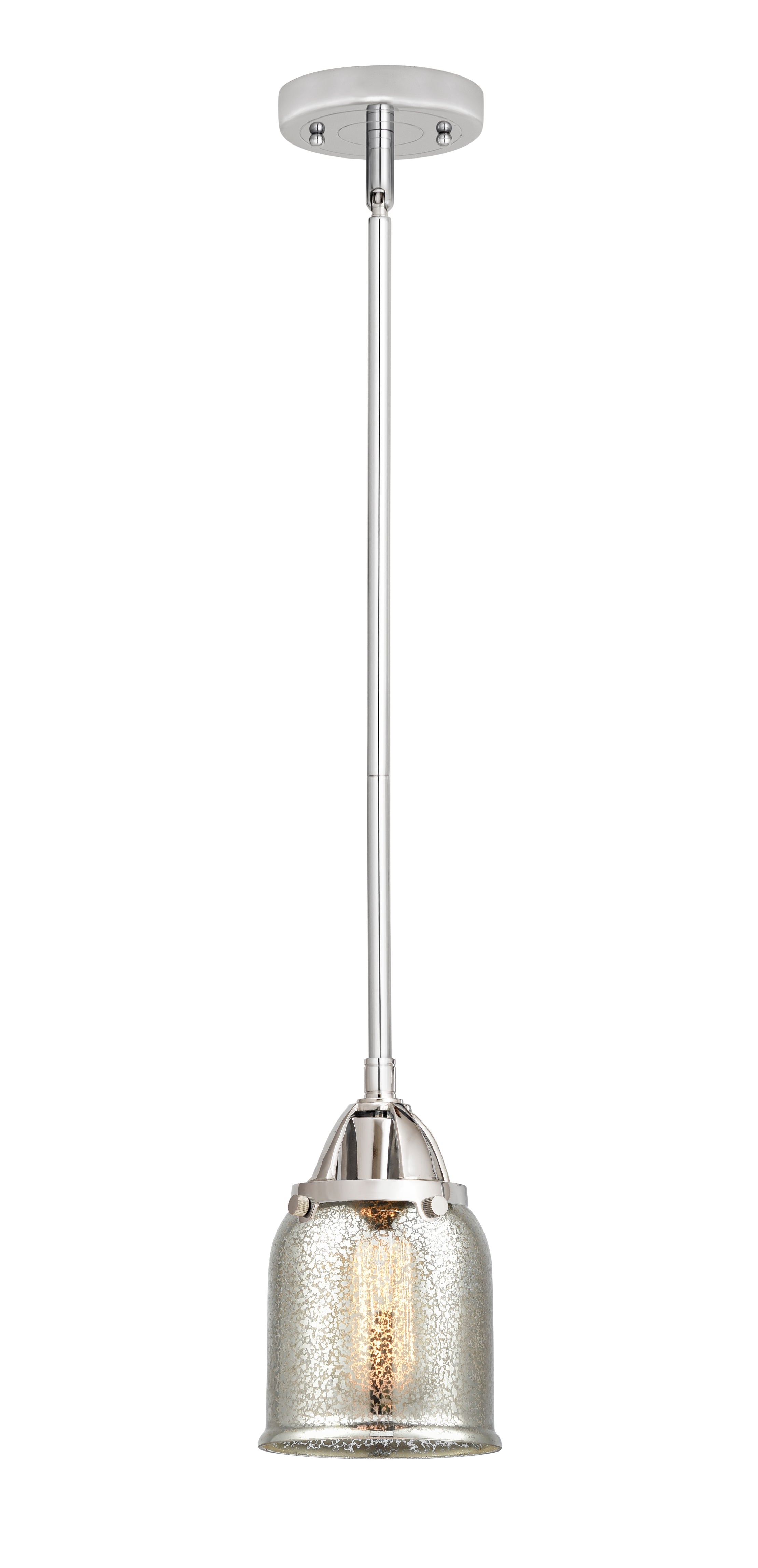Nouveau 2 Mini Pendant Antique Copper Brass