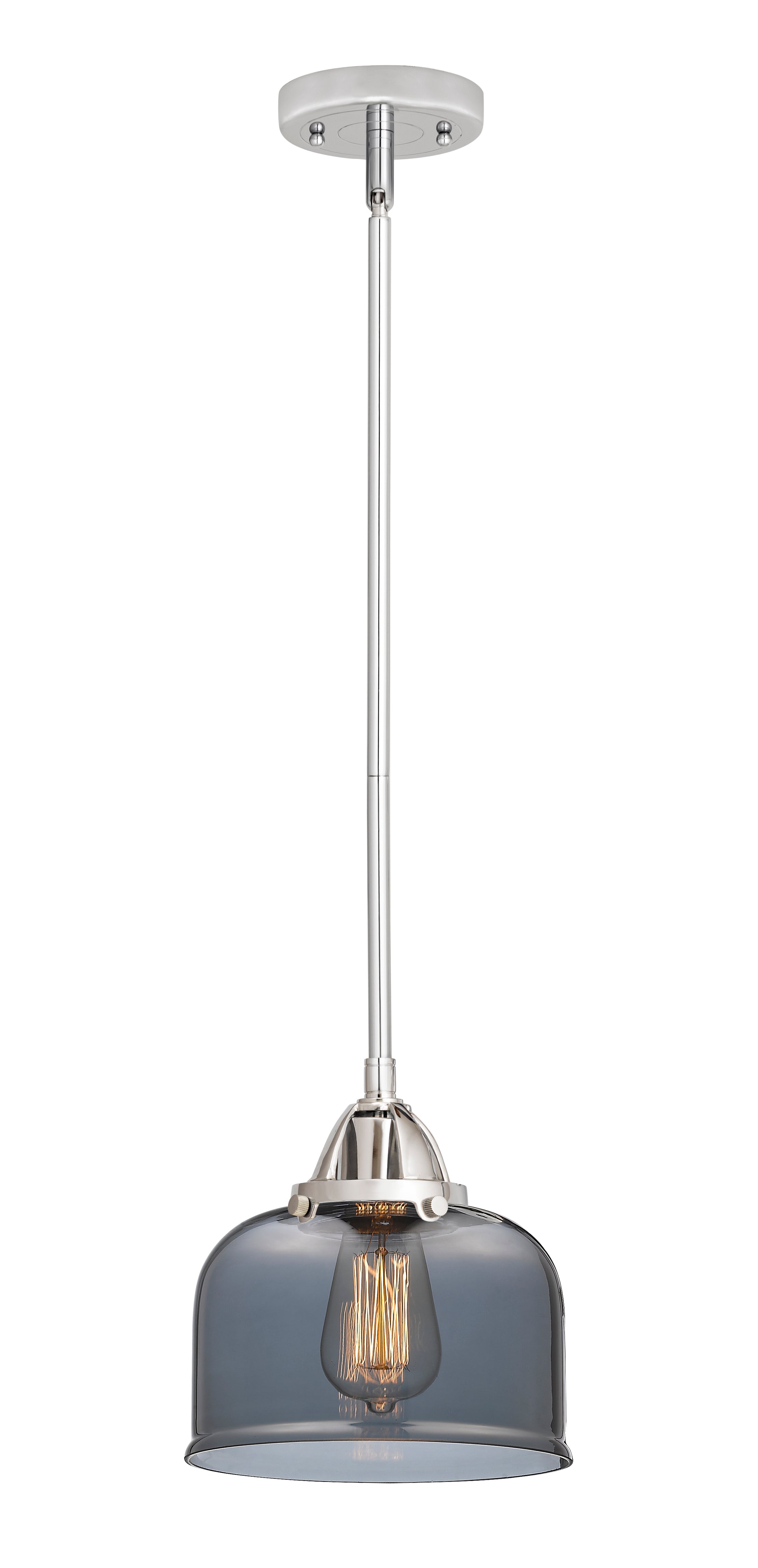 Nouveau 2 Mini Pendant Antique Copper Brass