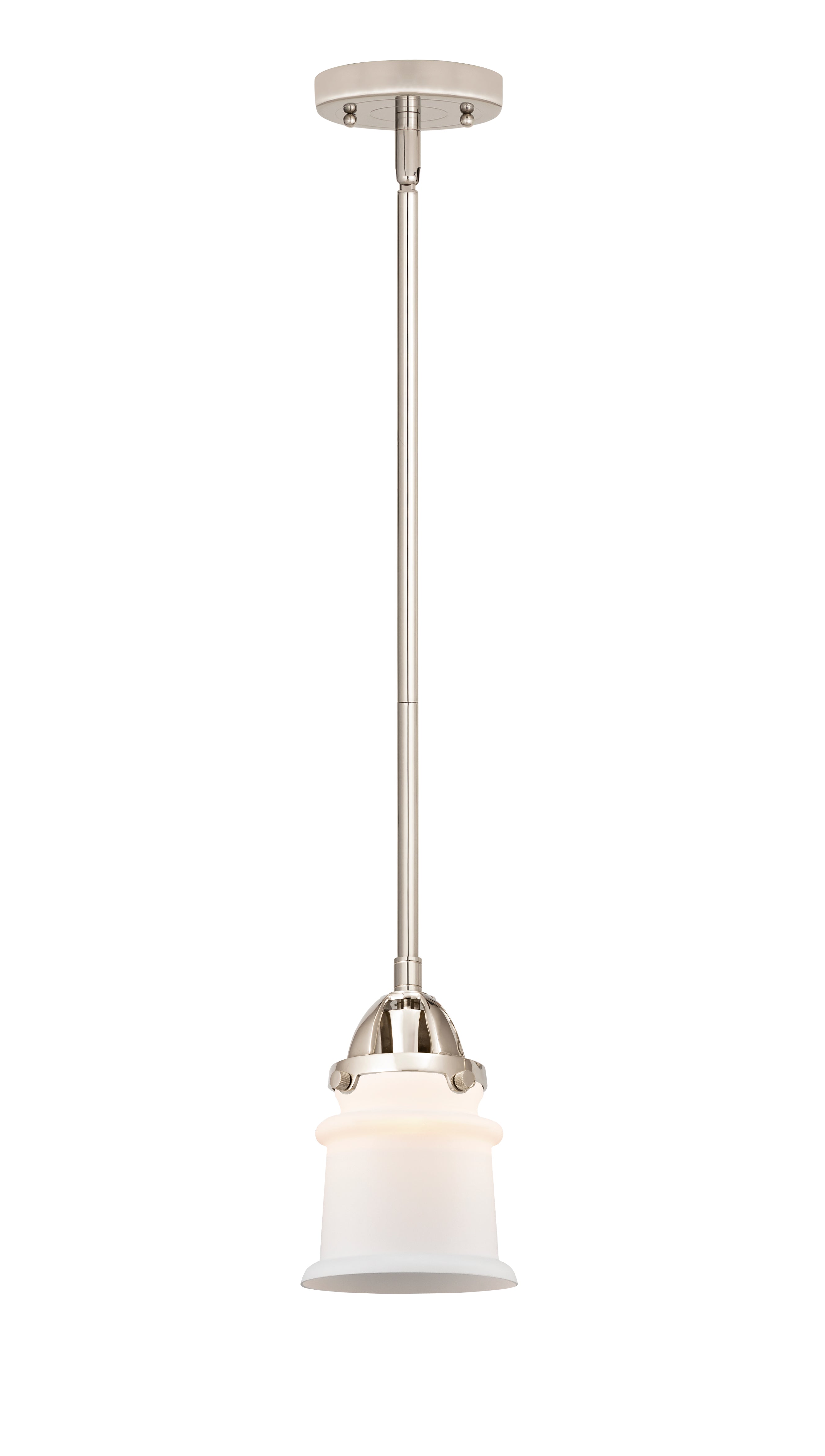 Nouveau 2 Mini Pendant Cast Brass Antique