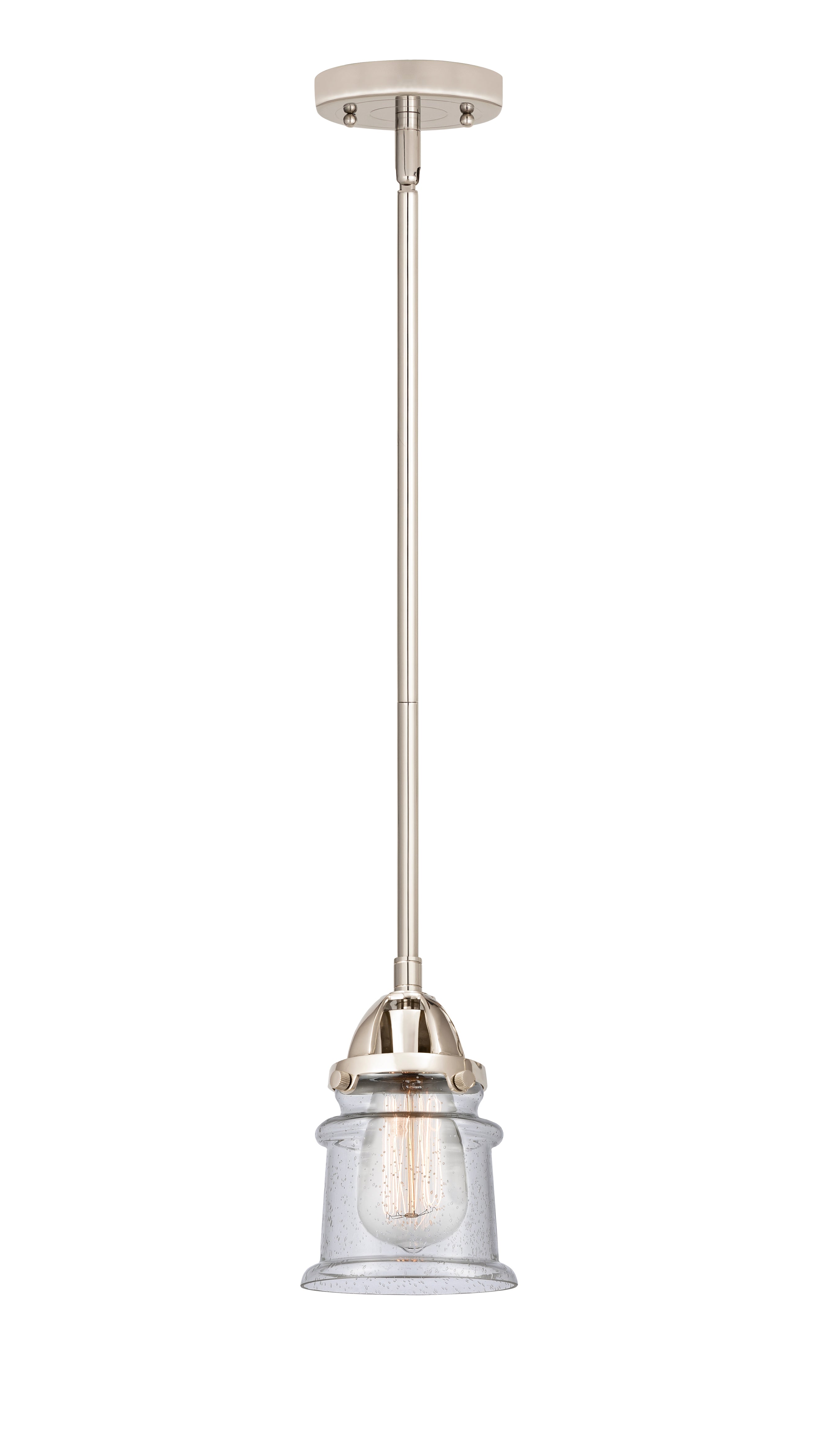 Nouveau 2 Mini Pendant Antique Copper Brass