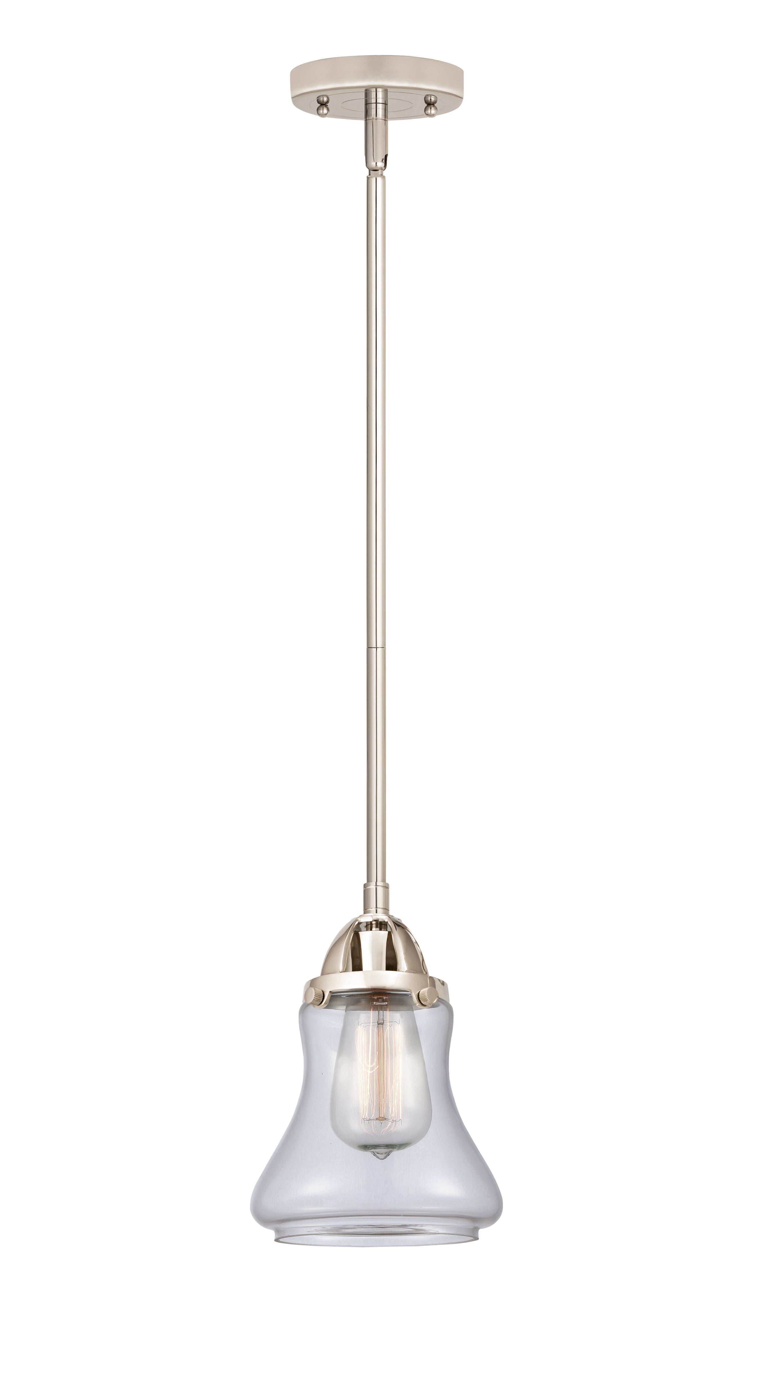 Nouveau 2 Mini Pendant Antique Copper Brass