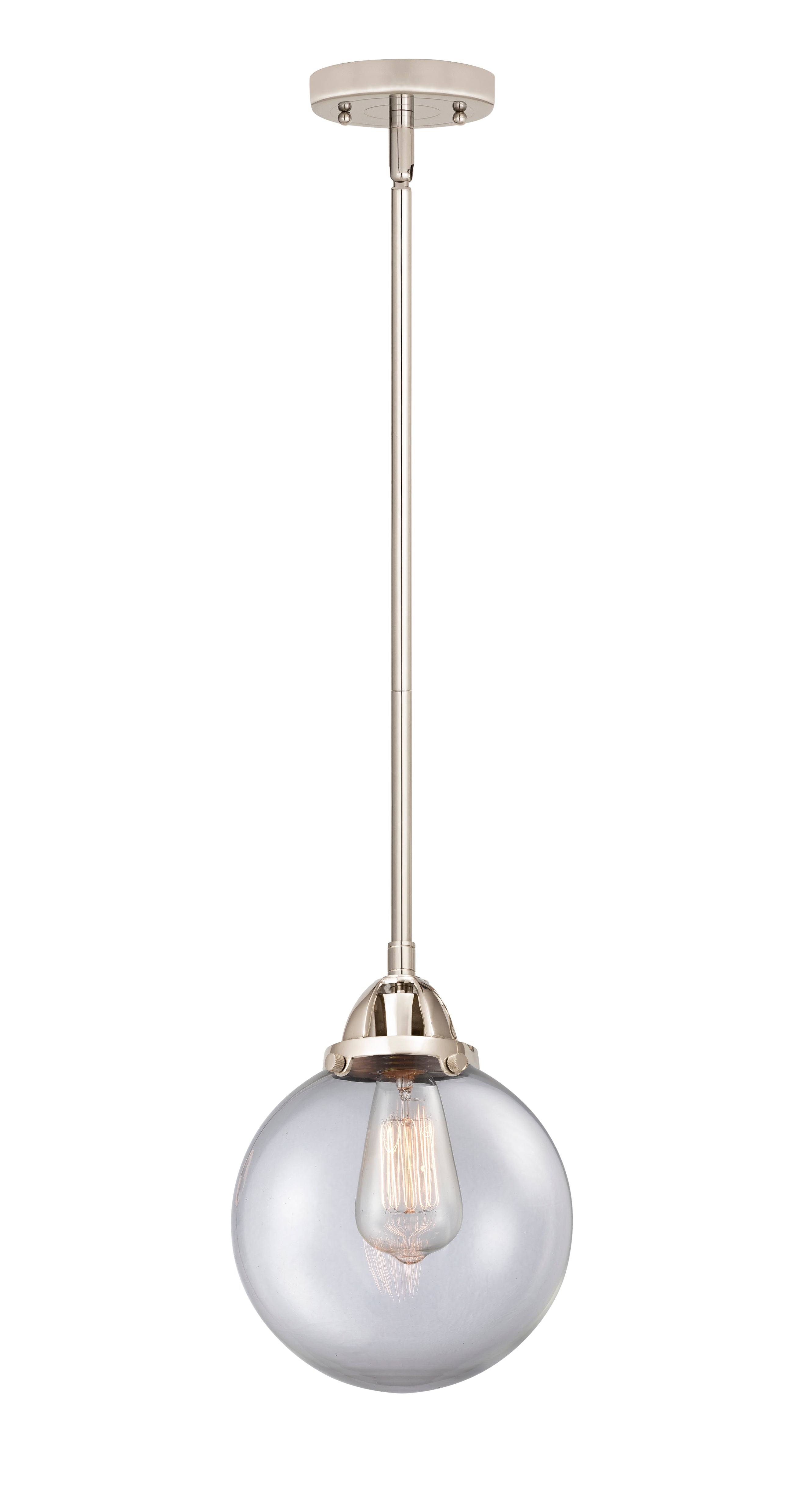 Nouveau 2 Mini Pendant Antique Copper Brass