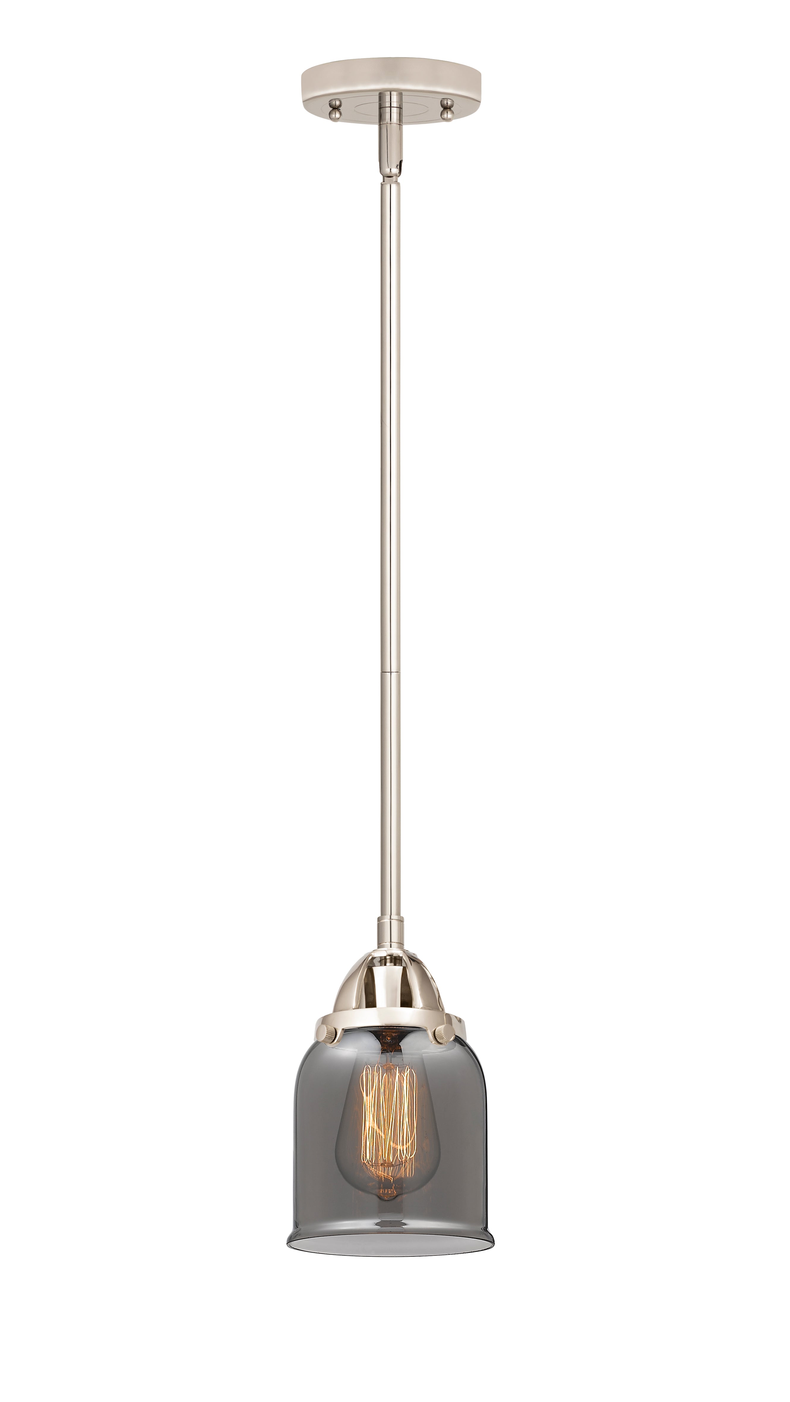 Nouveau 2 Mini Pendant Antique Copper Brass