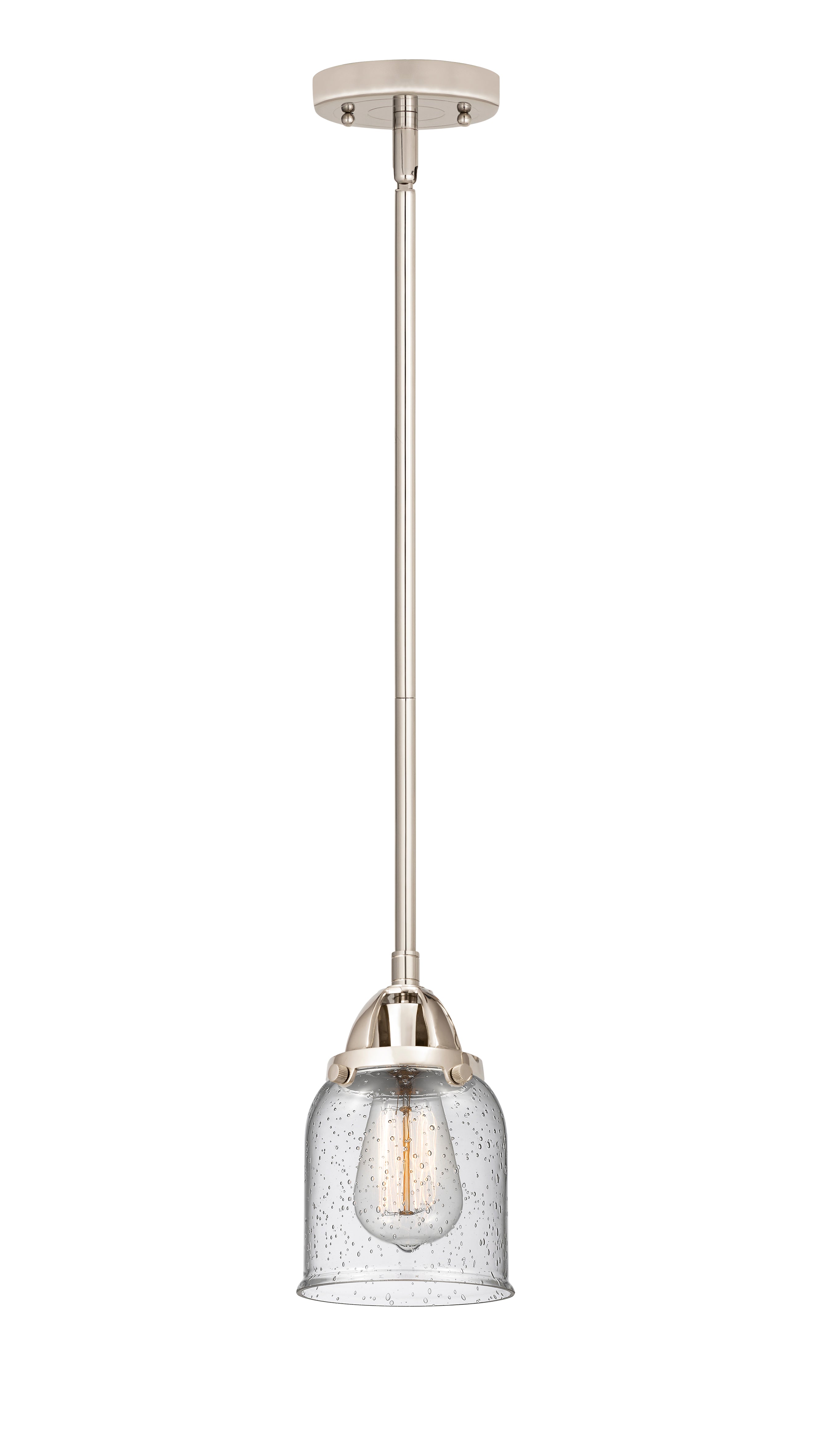 Nouveau 2 Mini Pendant Antique Copper Brass
