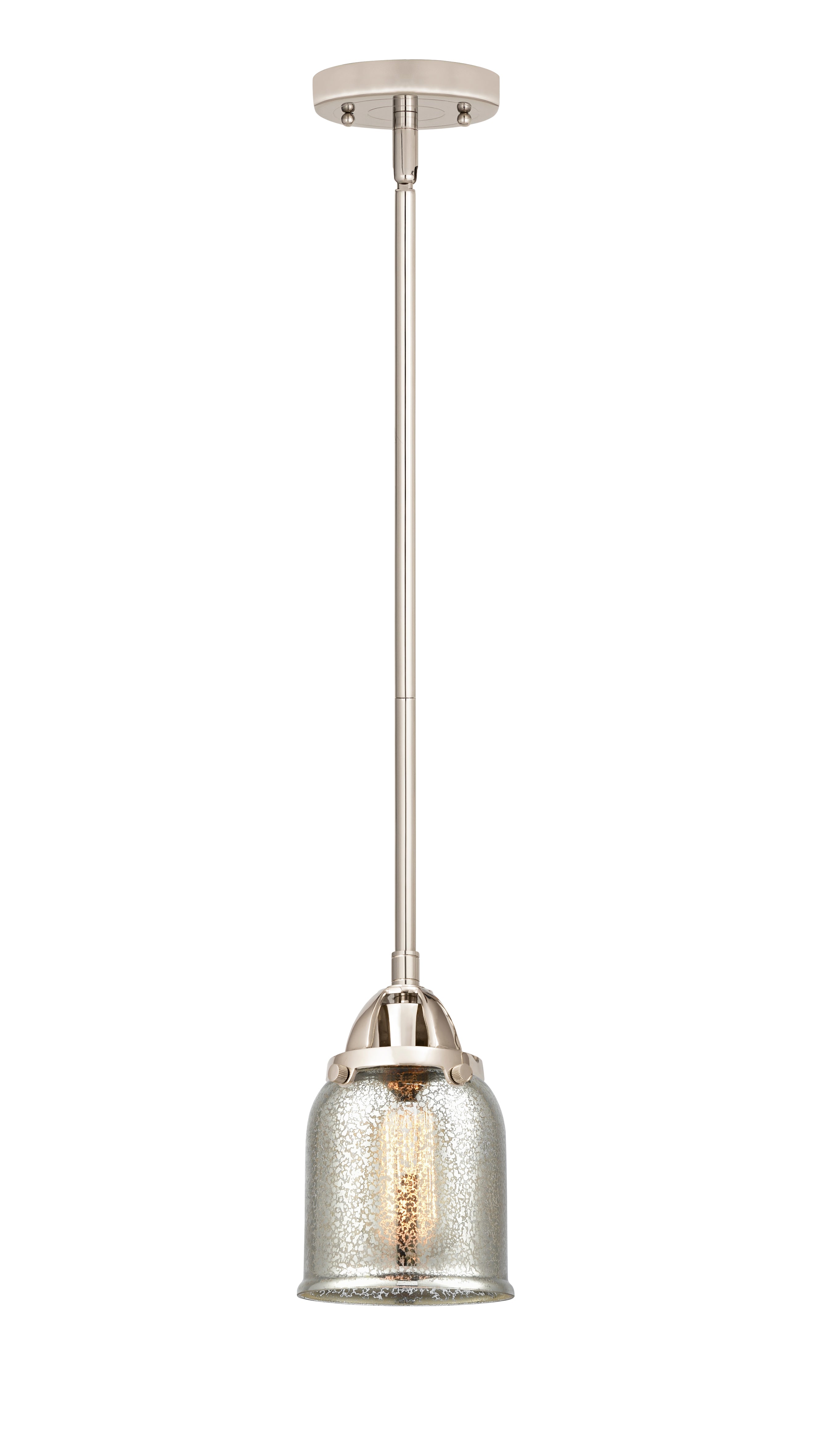 Nouveau 2 Mini Pendant Antique Copper Brass