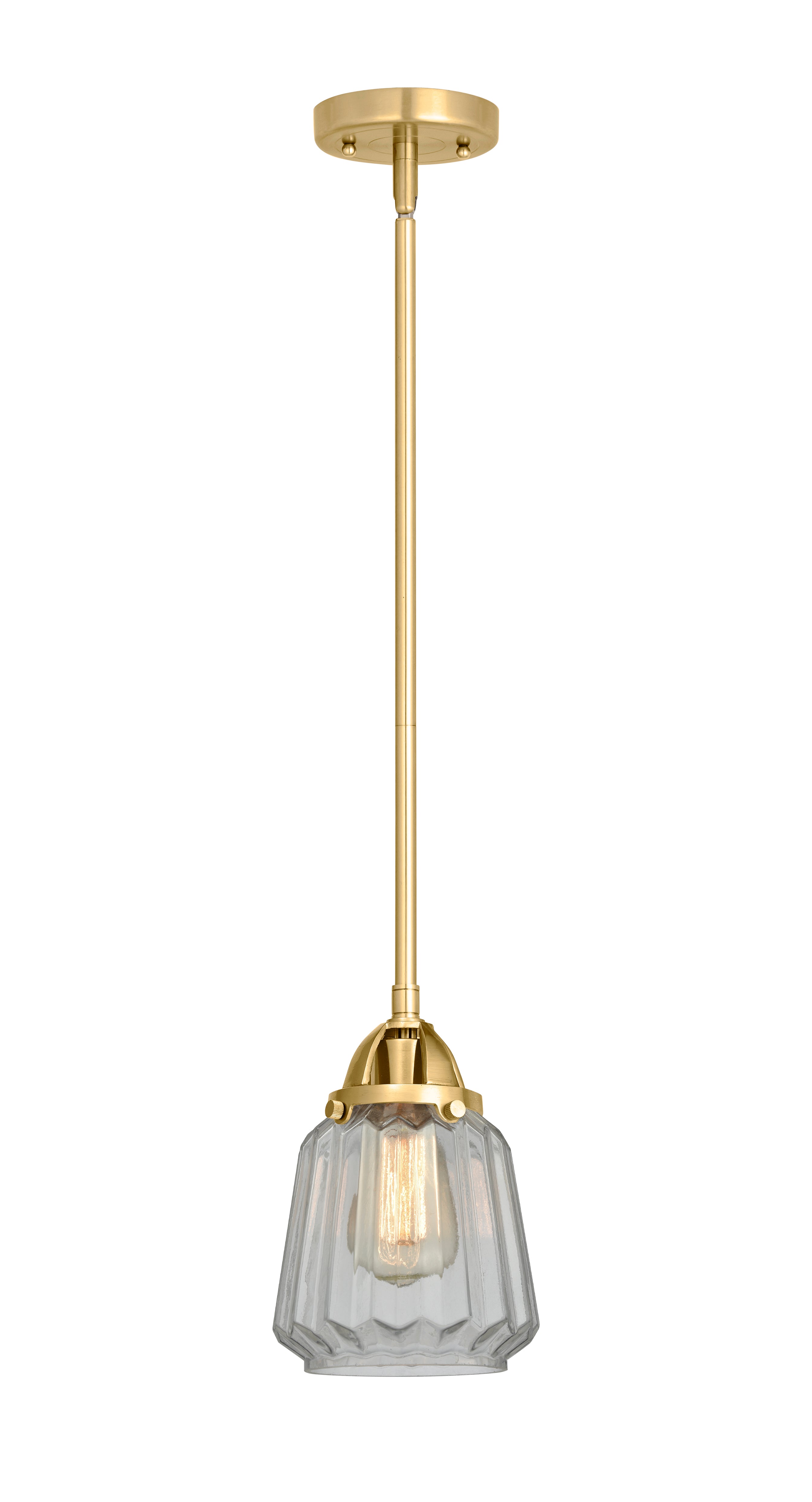 Nouveau 2 Mini Pendant Antique Copper Finish