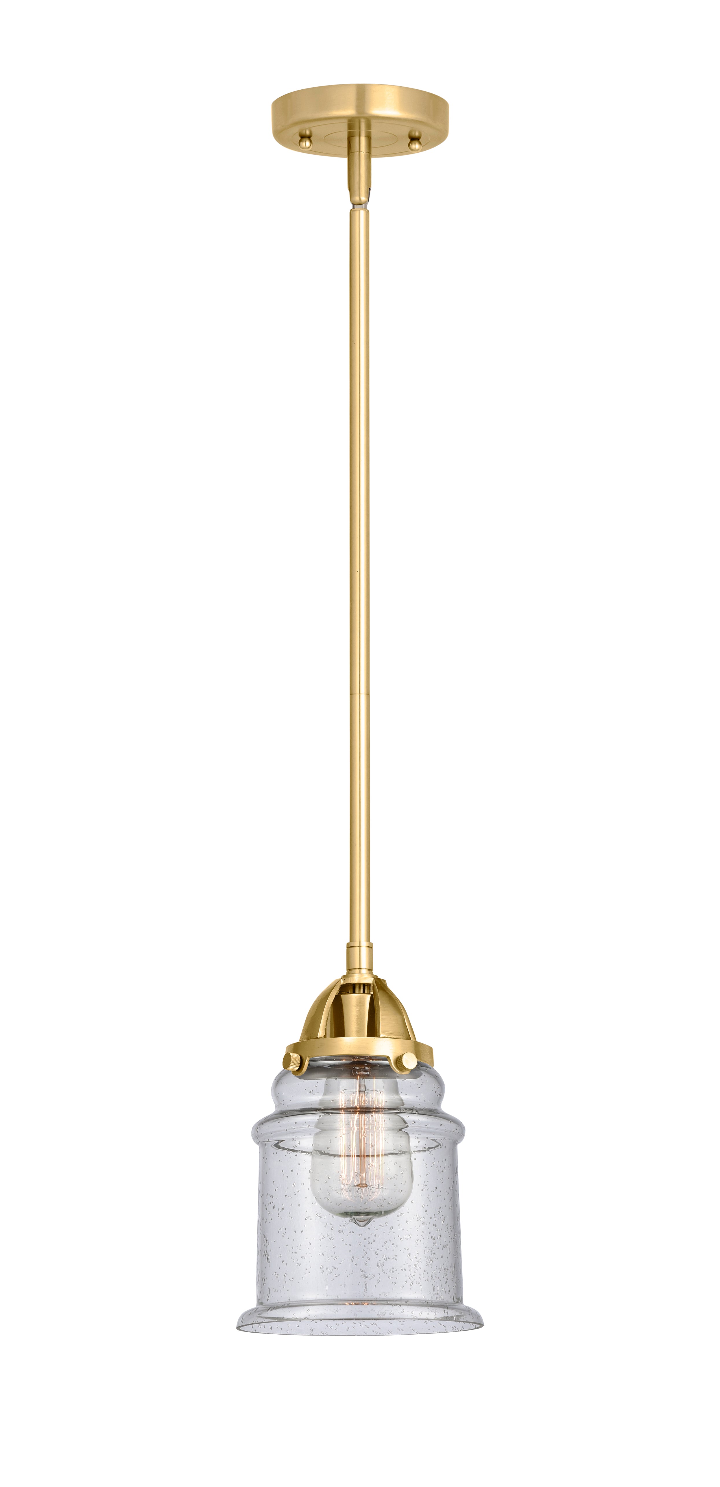 Nouveau 2 Mini Pendant Antique Copper Finish