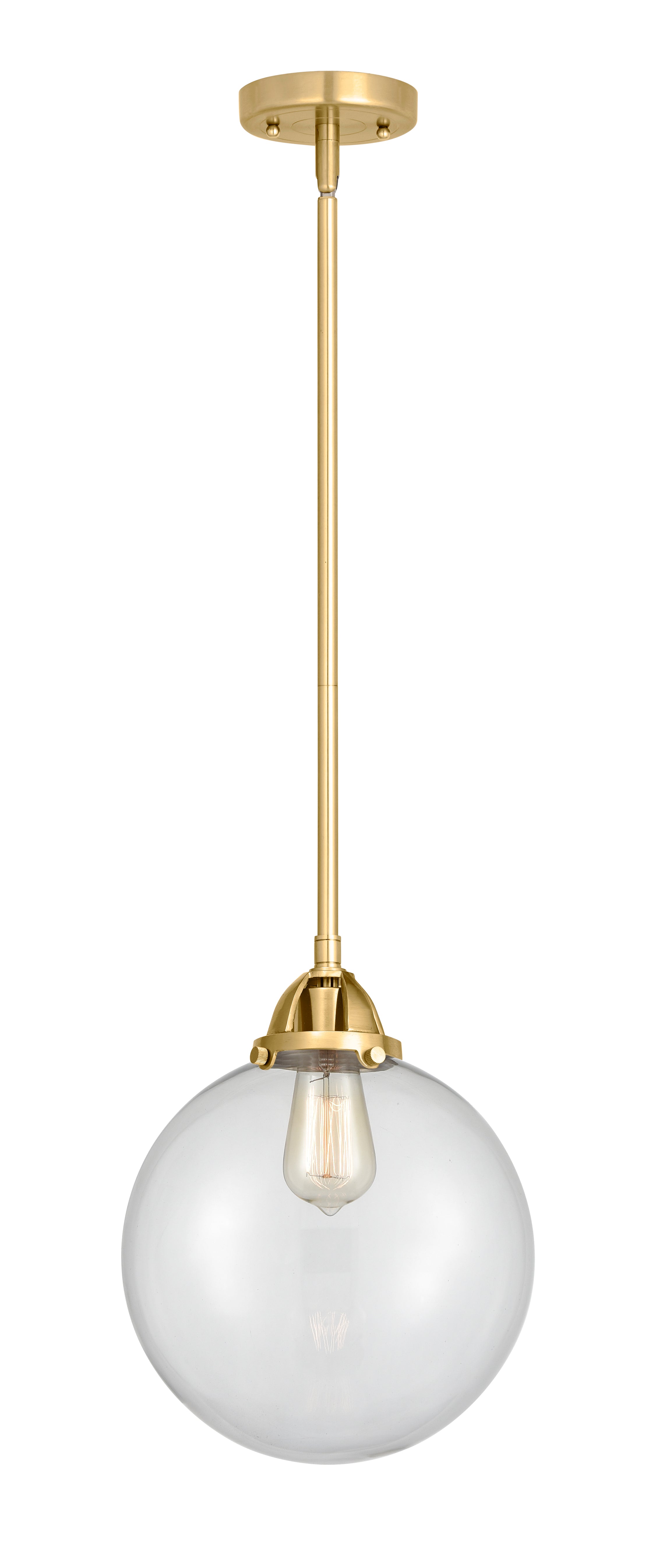 Nouveau 2 Mini Pendant Antique Copper Finish