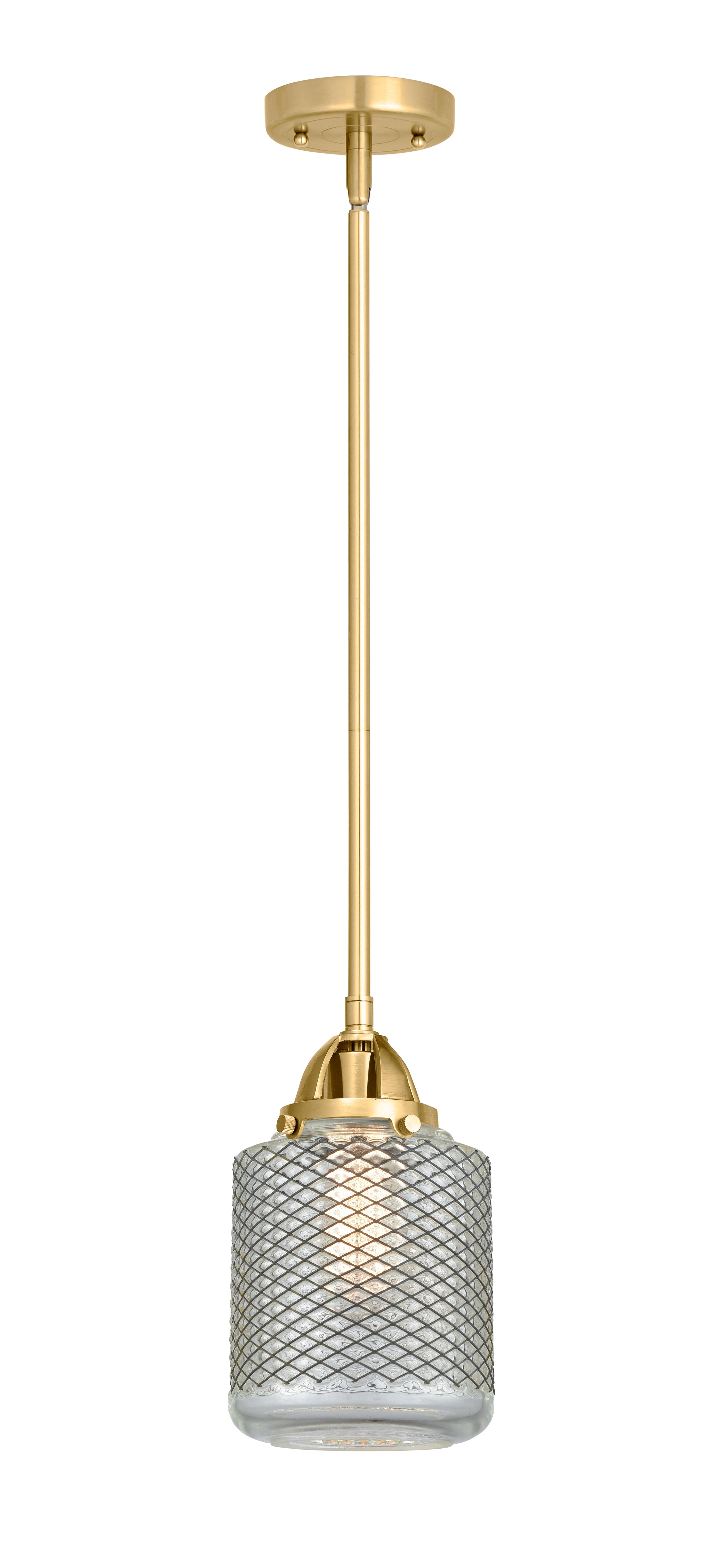 Nouveau 2 Mini Pendant Antique Copper