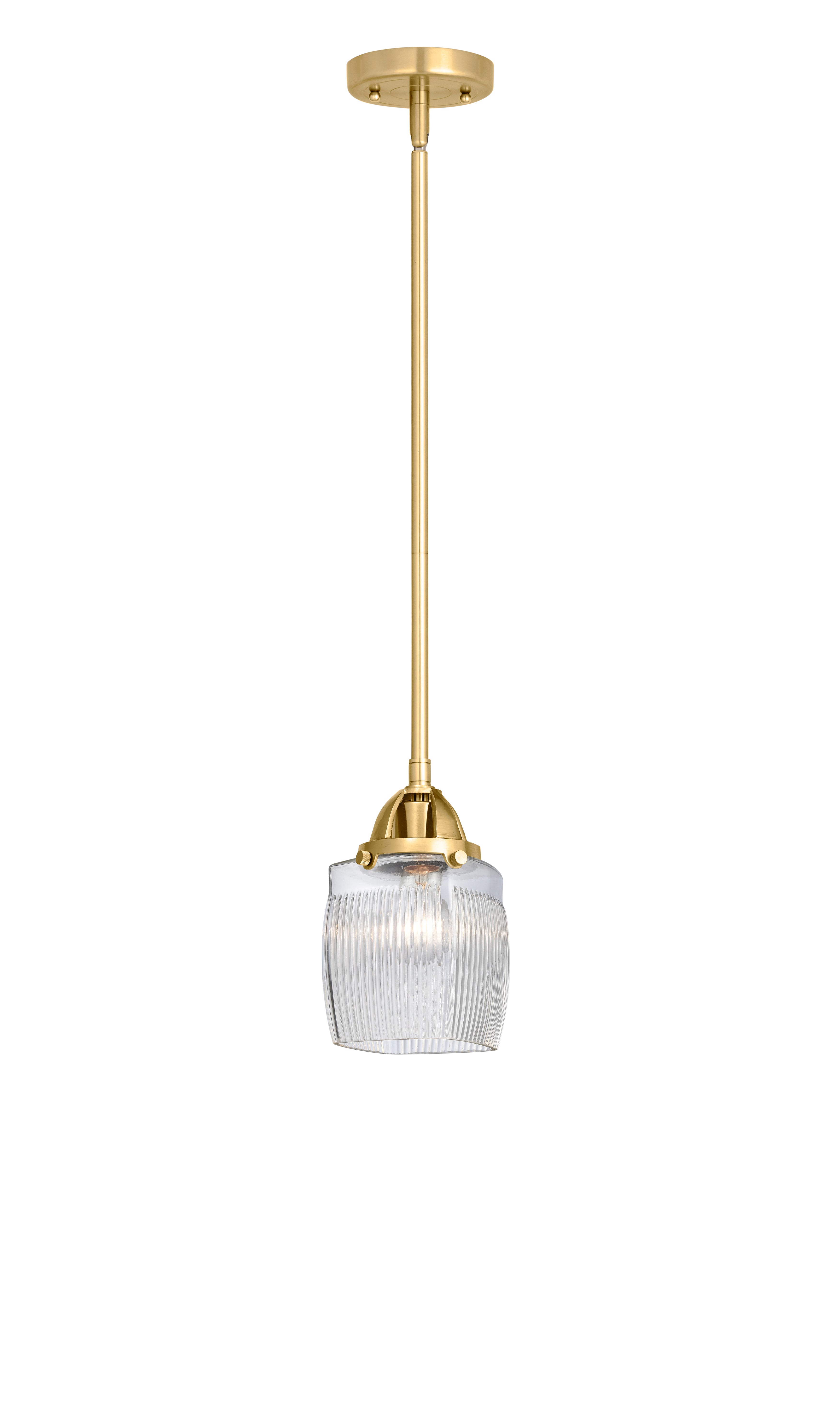 Nouveau 2 Mini Pendant Antique Copper Finish